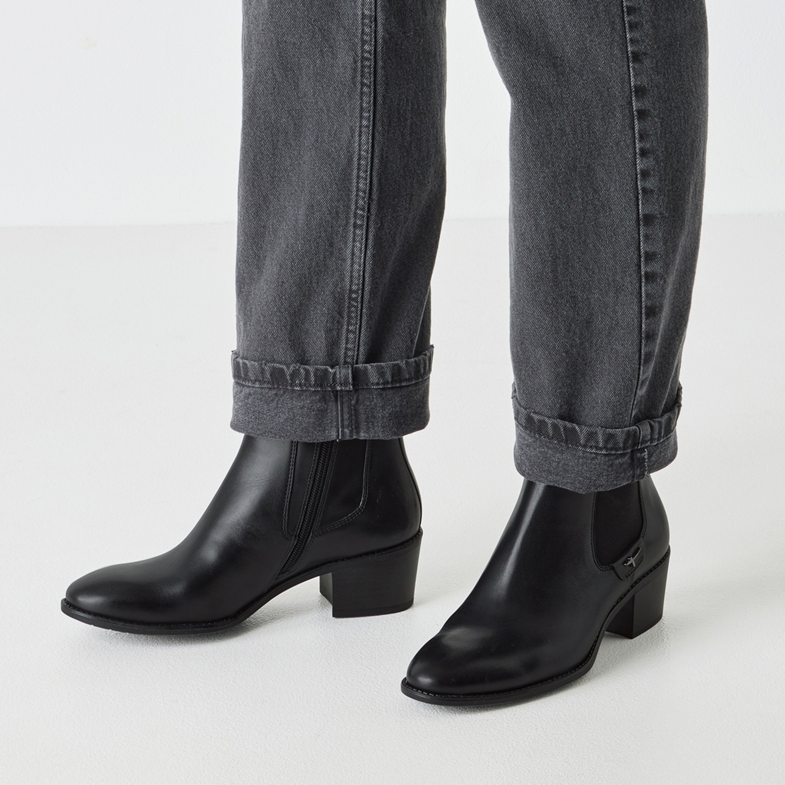 Tamaris Chelseaboots, Blockabsatz, Westernstiefelette mit Stretcheinsatz au günstig online kaufen