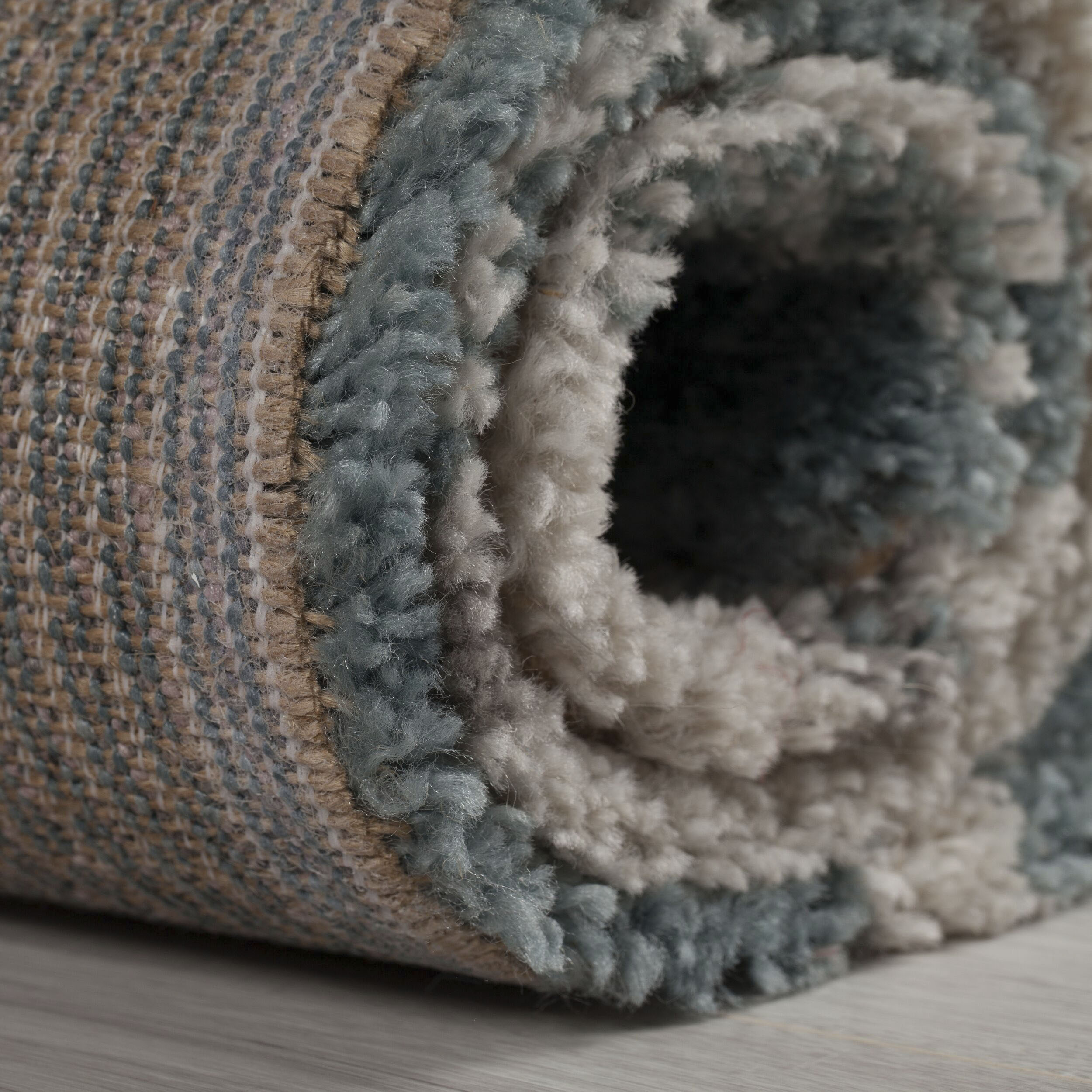 Thumbnail - FLAIR RUGS Hochflor-Teppich "Nuru", rechteckig, 30 mm Höhe