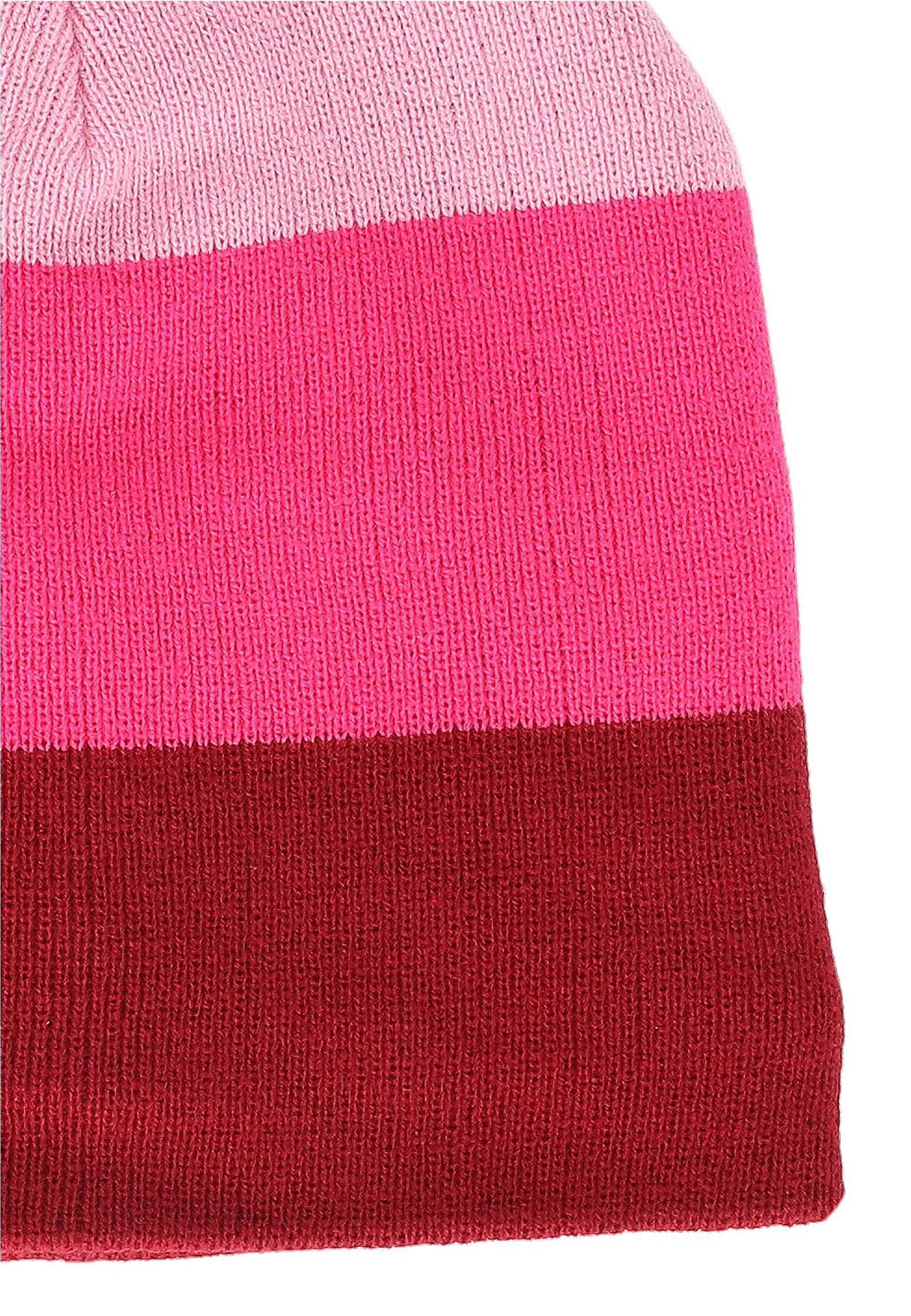 ZIGZAG Strickmütze »Nemo«, mit farbenfrohem Farb-Block-Look