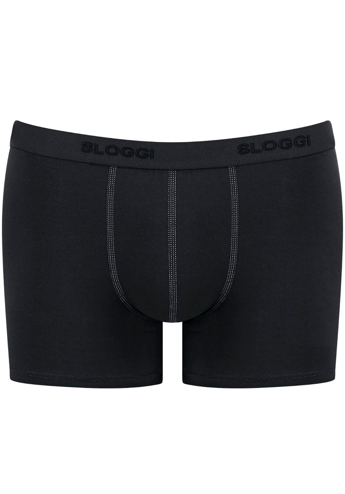 sloggi Boxer »men 24/7 Short 2P«, (2er Pack), weich und atmungsaktiv