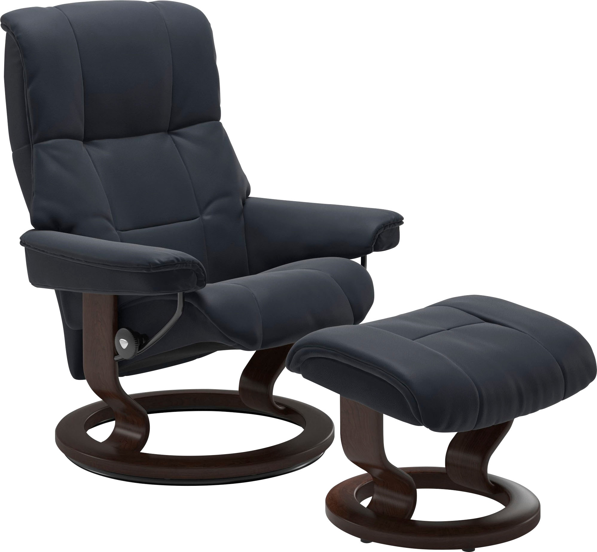 Stressless Fußhocker "Mayfair", mit Classic Base, Gestell Braun