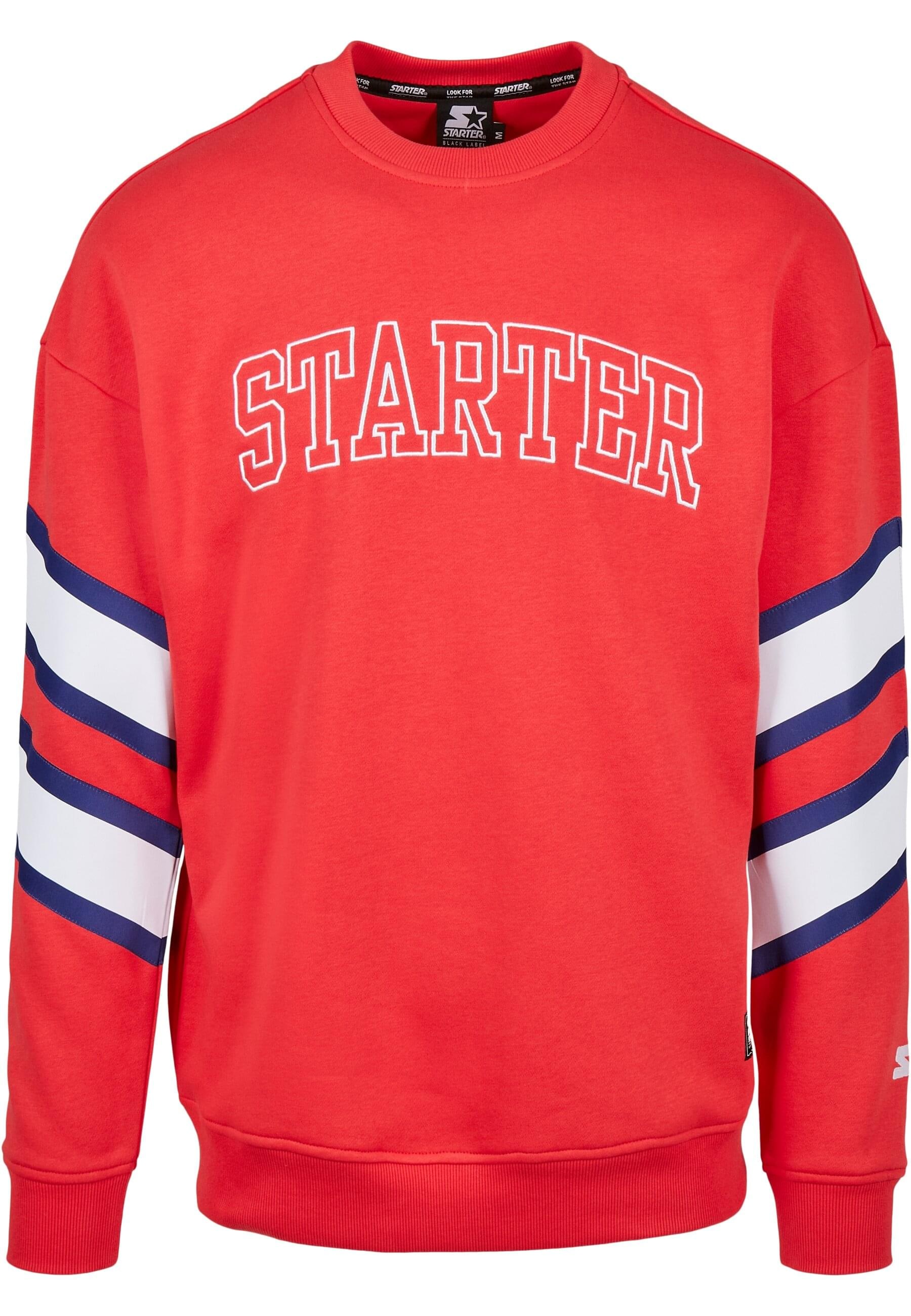 Rundhalspullover »Starter Black Label Herren Starter Team Front Crew«, (1 tlg.)