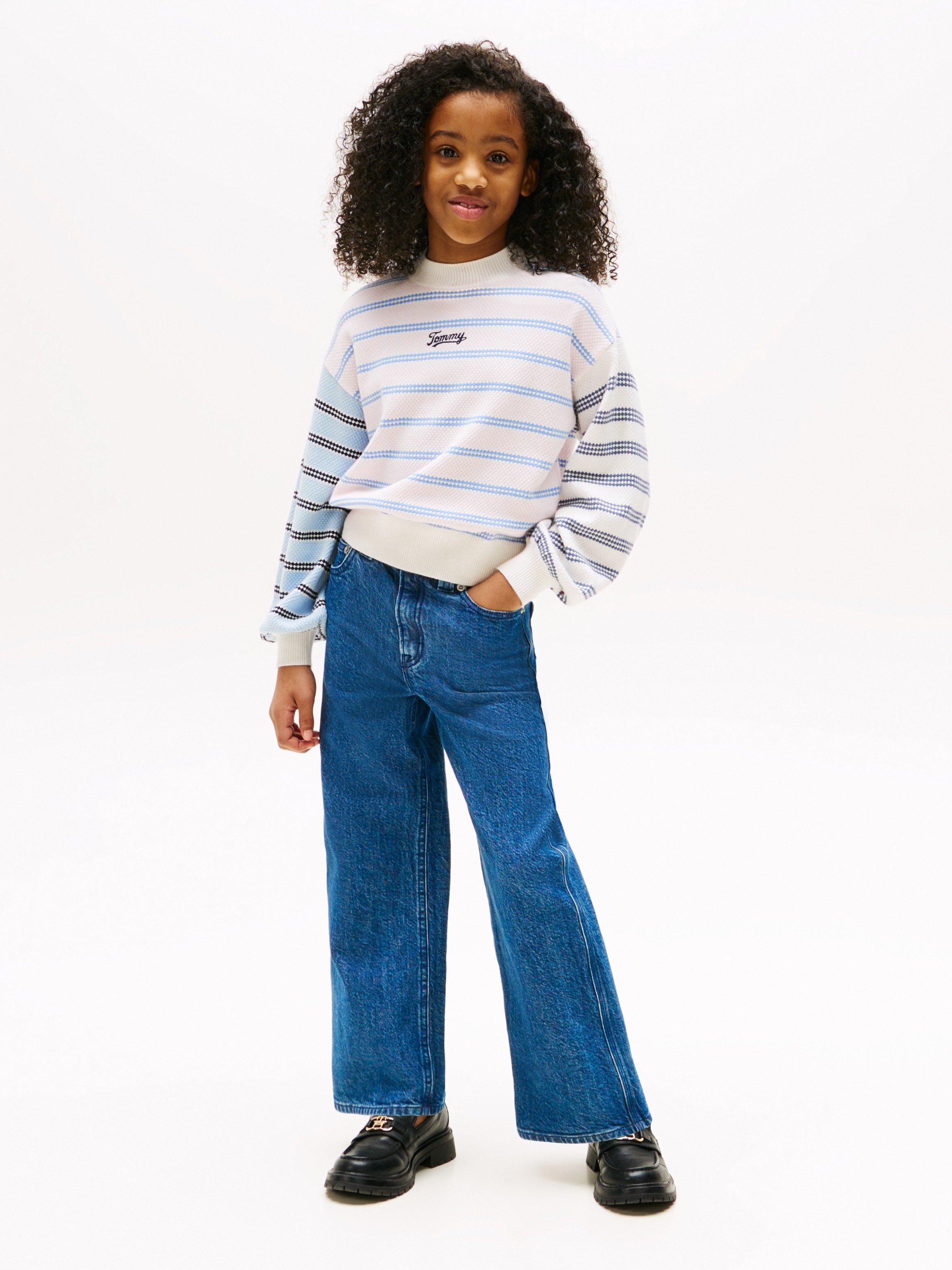 Thumbnail - Tommy Hilfiger Stretch-Jeans "MABEL MEDIUM DENIM" für Kinder bis 16 Jahre, stone washed