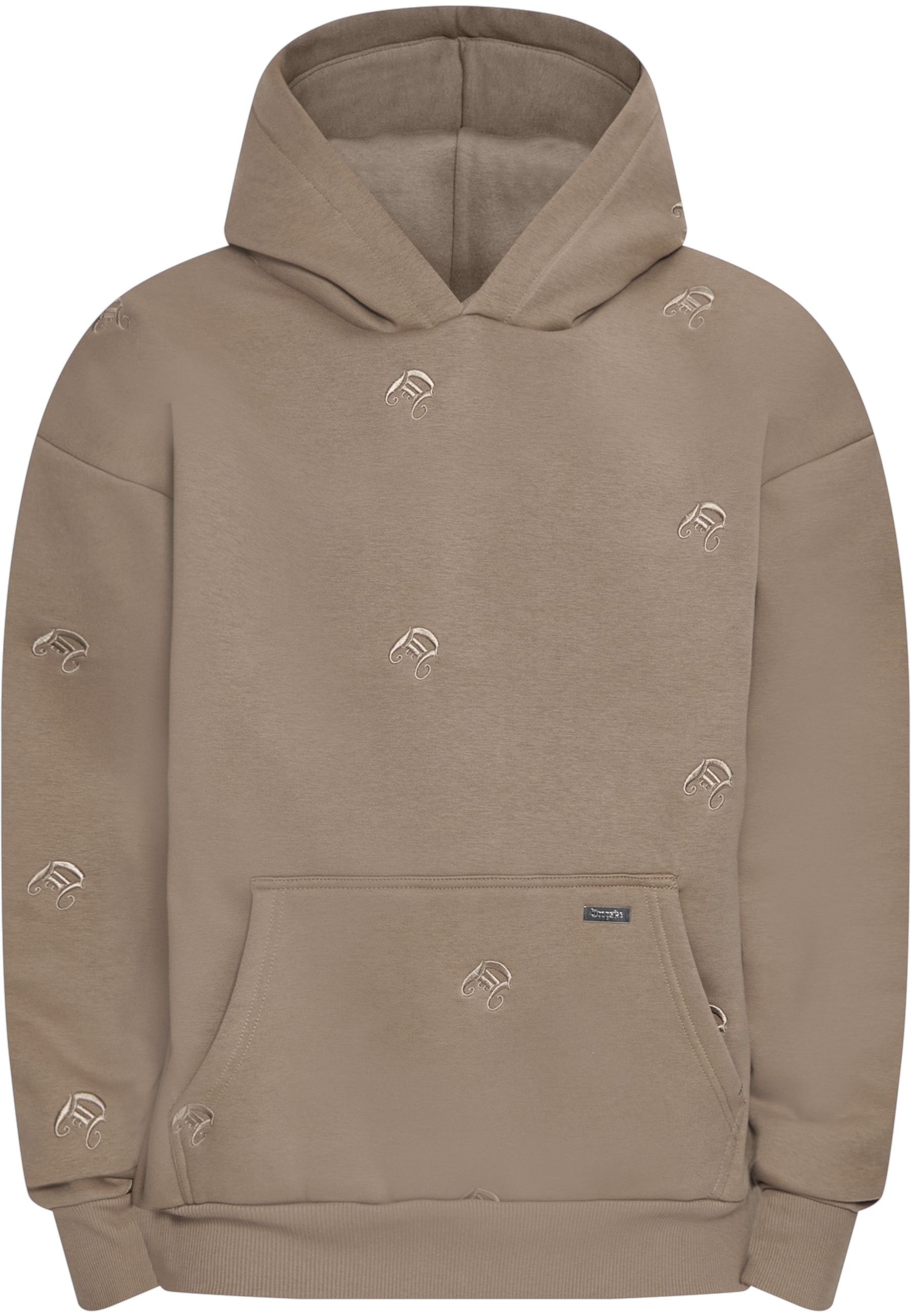 Dropsize Kapuzenpullover "Dropsize Herren Dropsize Heavy Oversize Allover E günstig online kaufen