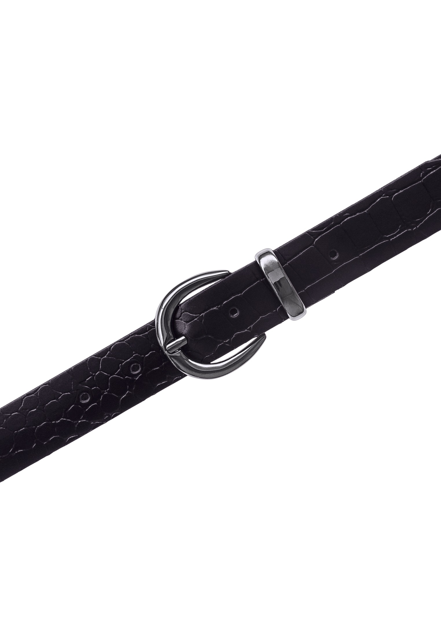 Tamaris Ledergürtel Krokoprägung günstig online kaufen