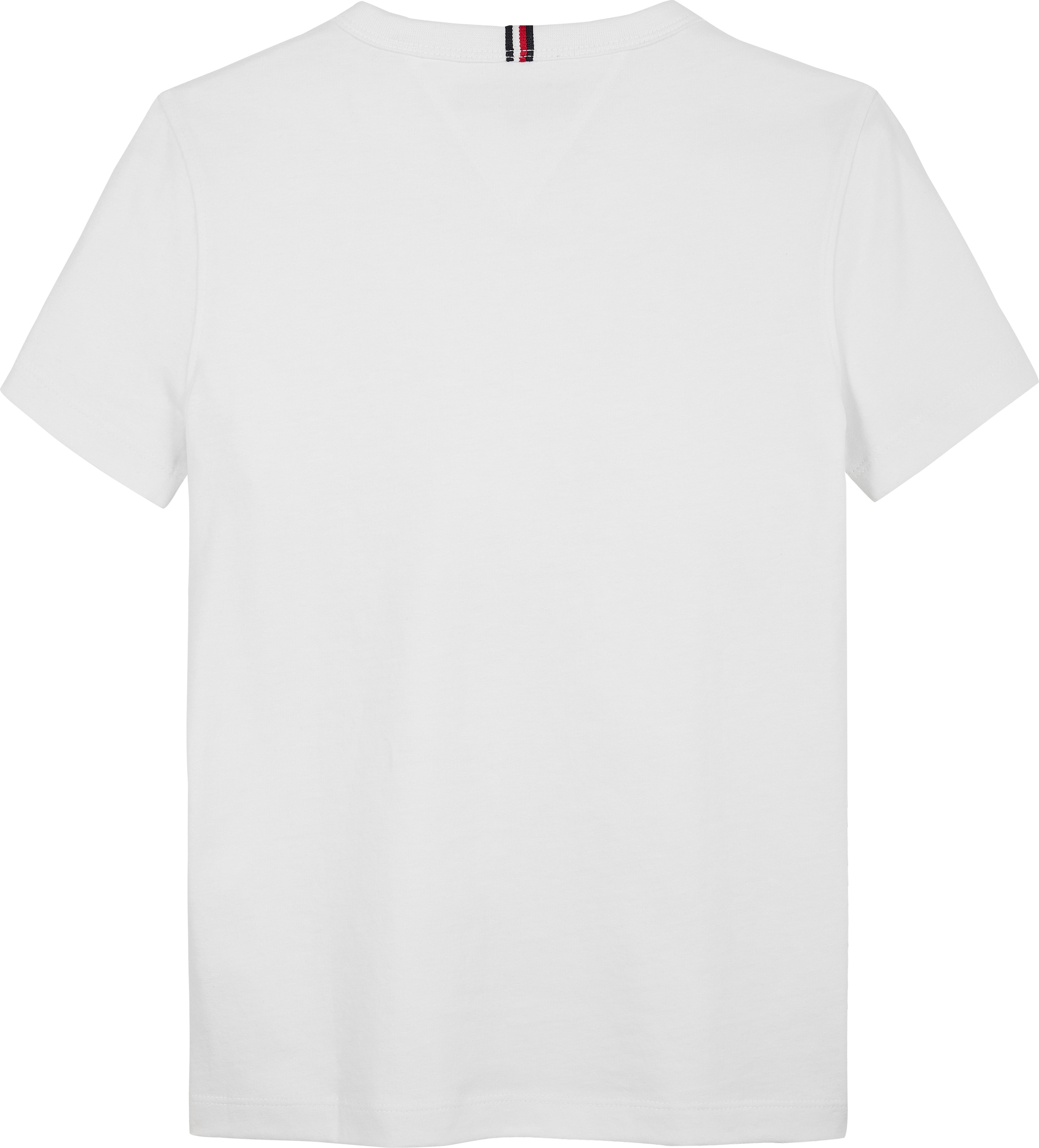 Tommy Hilfiger T-Shirt »CURVED HILFIGER GRAPHIC TEE SS«, für Kinder bis 16 Jahre, großer Logo-Print