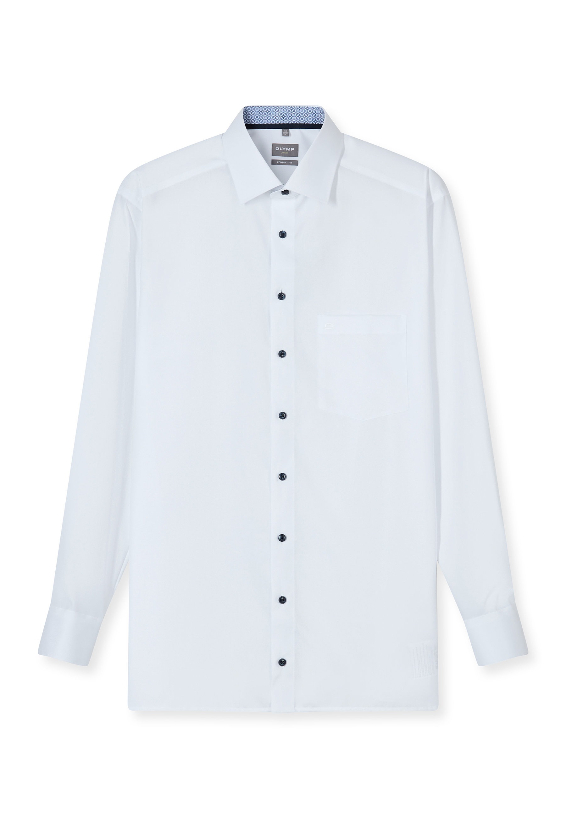 OLYMP Luxor Men's Business Shirt White 48 4