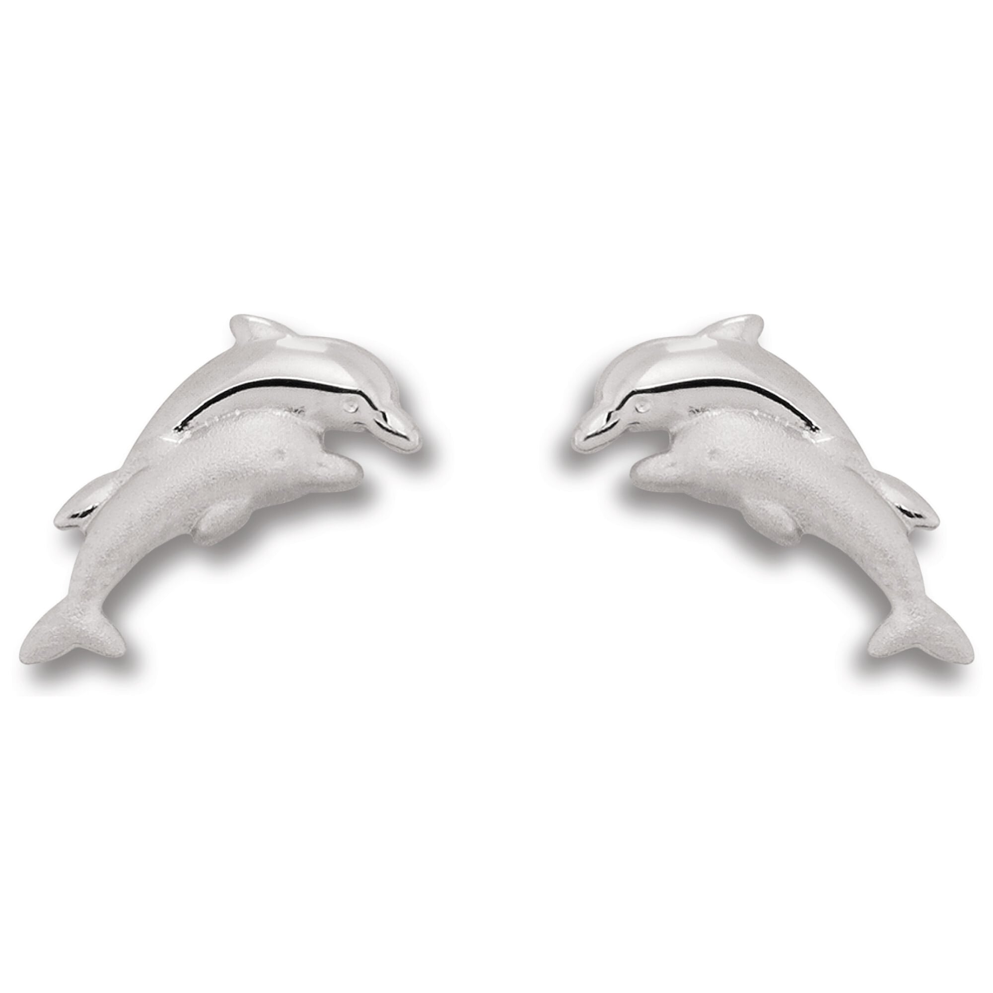 ONE ELEMENT Paar Ohrstecker »Delfin Ohrringe Ohrstecker aus 925 Silber«, Damen Silber Schmuck Delfin