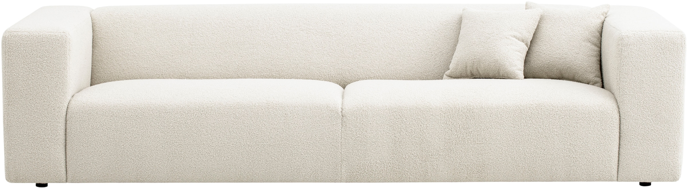 andas 3-Sitzer »BAKELS, Couch in Cord oder Boucle-Stoff, Sofa im modernen Design«, bequemer Sitzkomfort,in 2 Stoffen und 8 Farben lieferbar