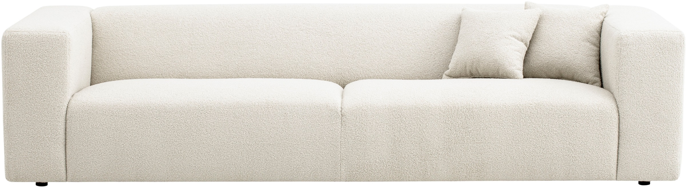 andas 3-Sitzer "BAKELS, Couch in Cord oder Boucle-Stoff, Sofa im modernen D günstig online kaufen