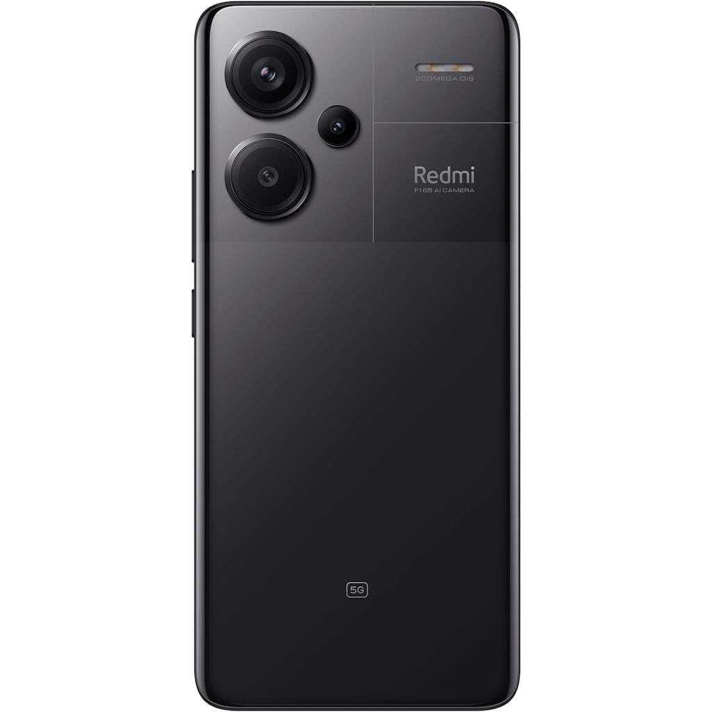 Xiaomi Smartphone »Redmi Note 13 Pro Plus 5G 512Gb«, Midnight Black, 16,94 cm/6,67 Zoll, 512 GB Speicherplatz, 200 MP Kamera