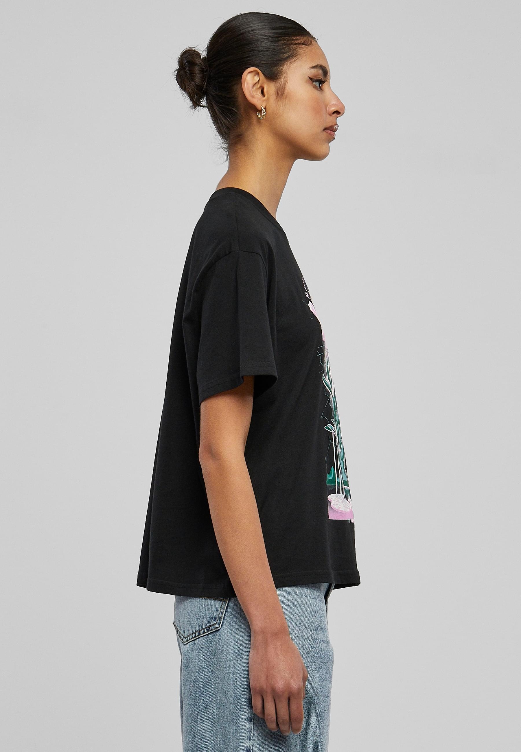 Miss Tee Kurzarmshirt »Miss Tee Damen Shine Bright Tee«, (1 tlg.)