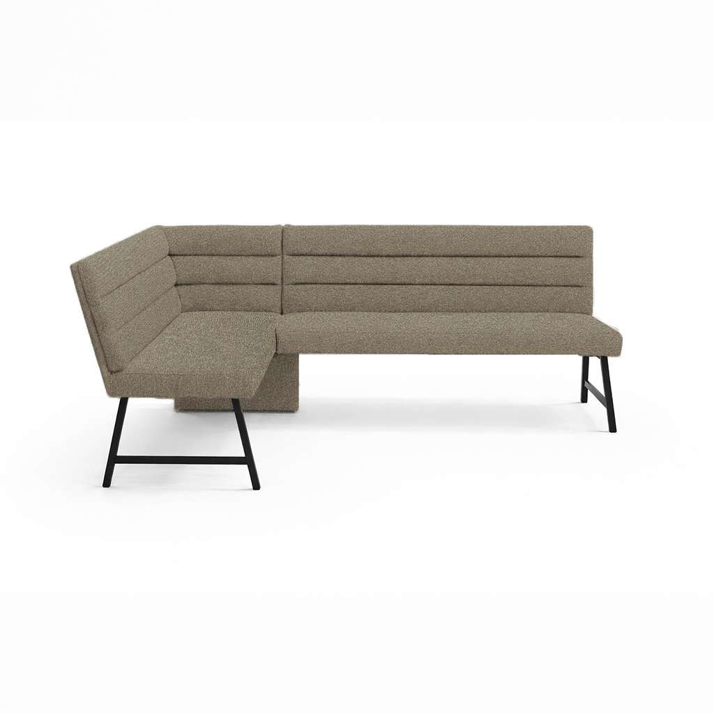 OTTO home Eckbank "Oregon Küchenbank, Polsterbank, Esszimmerbank, 177x140 cm" Moderne Bank und Farben, Sitzplatzanzahl: 4/5, Frei in Raum stellbar