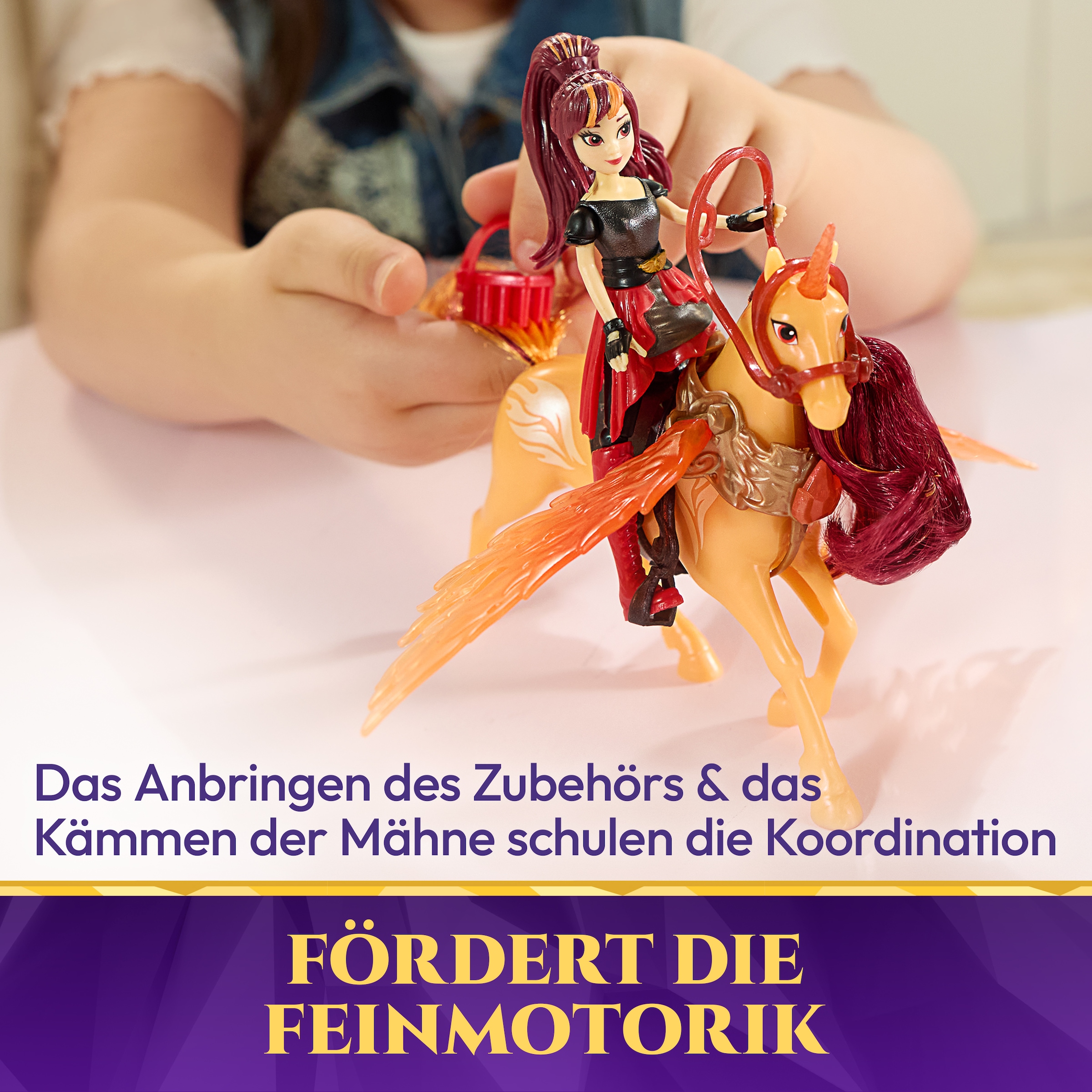 Spin Master Anziehpuppe »Unicorn Academy - Wing Magic Valentina und Cinder«