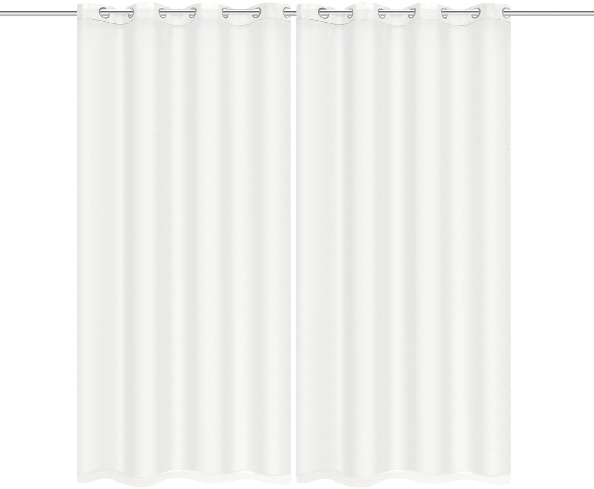 HOME WOHNIDEEN Gardine "DOLLY" Ösen 2 Stk. tlg. transparent günstig online kaufen