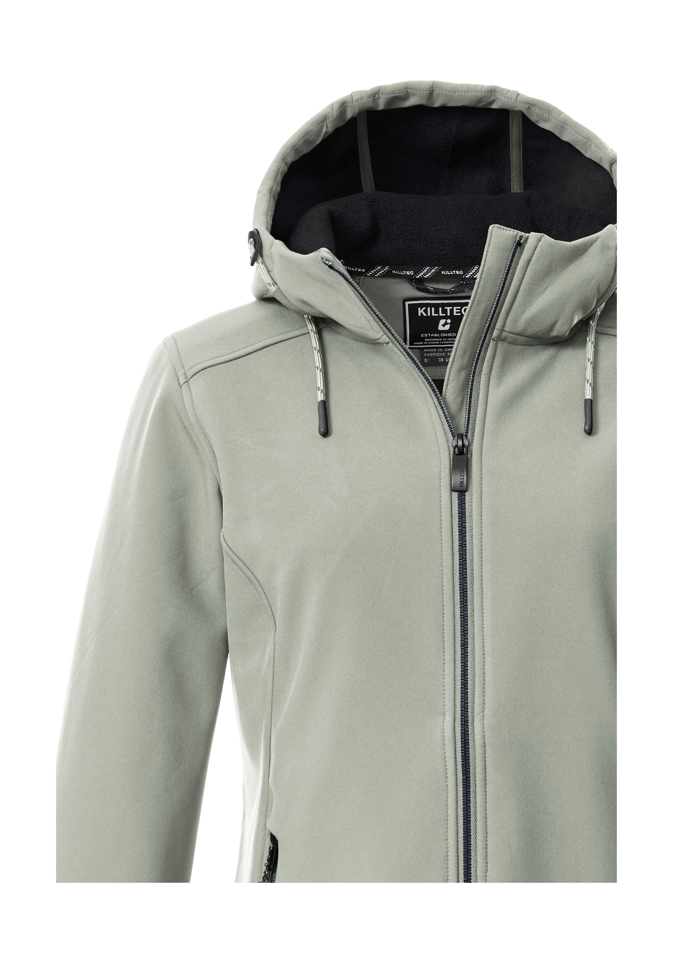 Killtec Softshelljacke »KOW 8 WMN SFTSHLL JCKT«, Damen Softshelljacke: wasser- und windabweisend, atmungsaktiv
