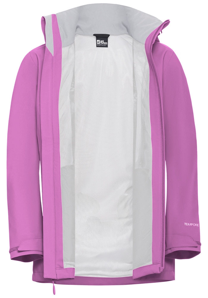 Jack Wolfskin Funktionsjacke »TRAILTIME 2L JKT W« mit Kapuze