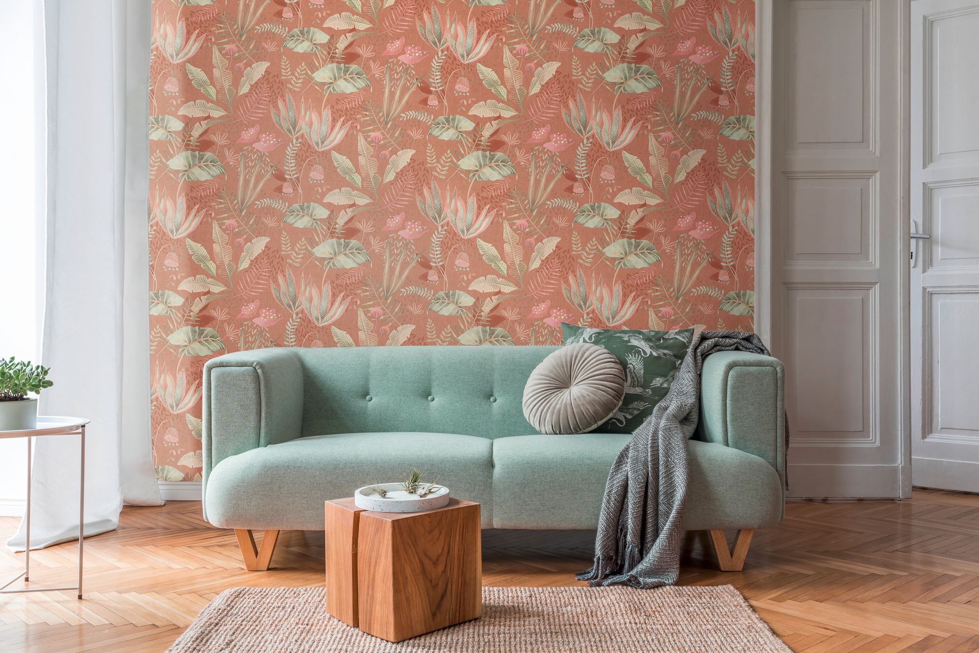 living walls Vliestapete »Famous Garden florale Tap...