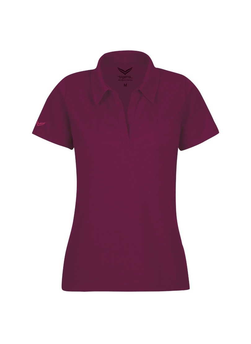 Trigema Poloshirt "TRIGEMA Poloshirt ohne Knopfleiste", 1 Stk. günstig online kaufen