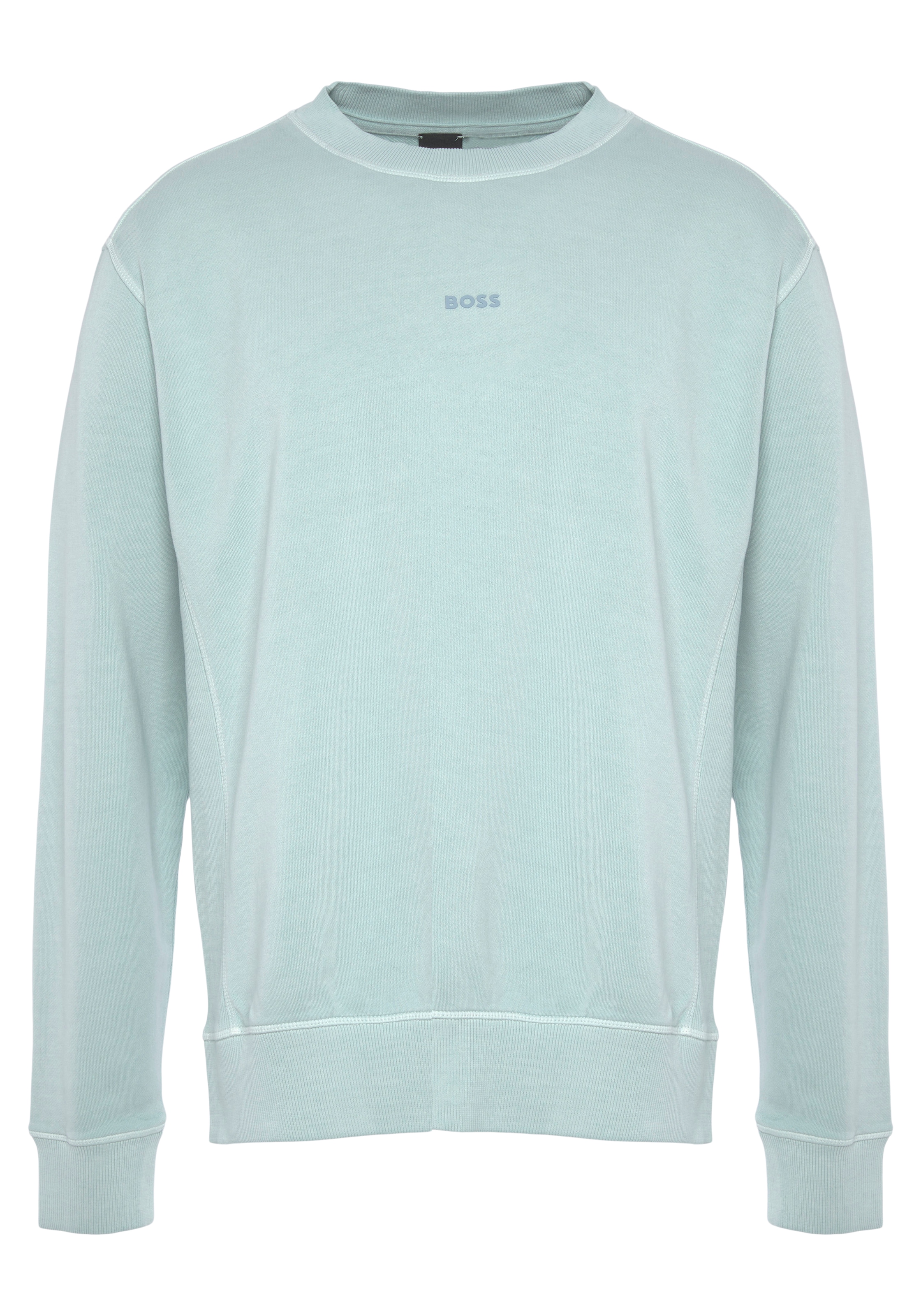 BOSS ORANGE Sweater »Wefade«, (1 tlg.), mit seitlichen Rippeinsätzen ▷ für  | BAUR