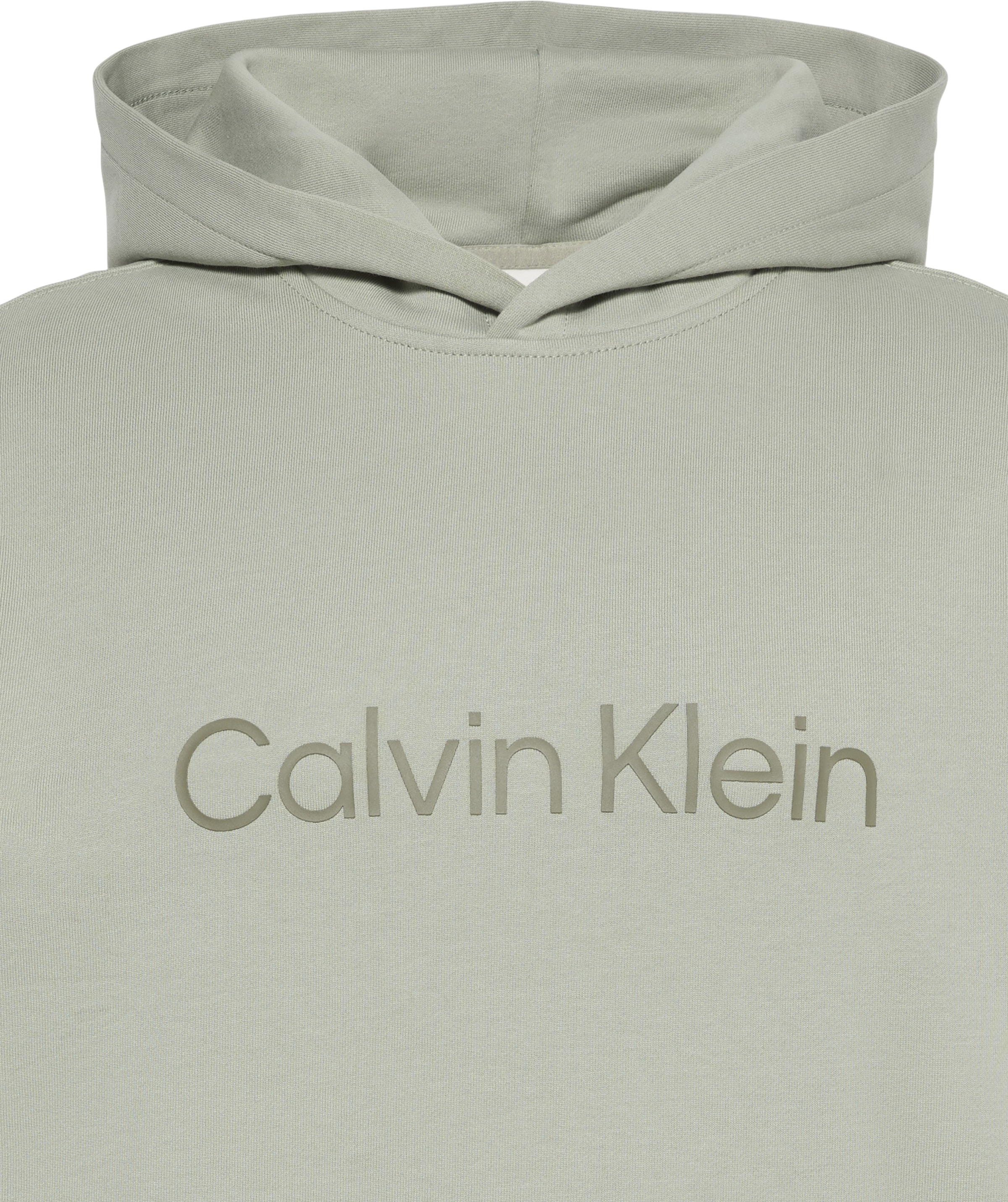 Calvin Klein Kapuzensweatshirt »LS EU STANDARD LOGO 350TERRY PO«, Regular Fit, Kängurutasche
