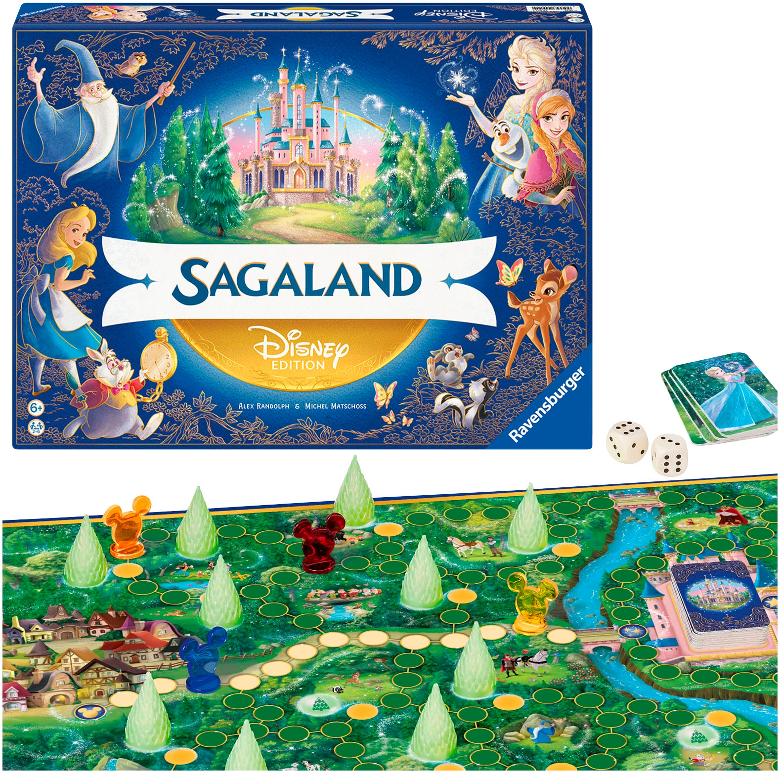 Ravensburger Spiel »Disney Sagaland« Made in Europe