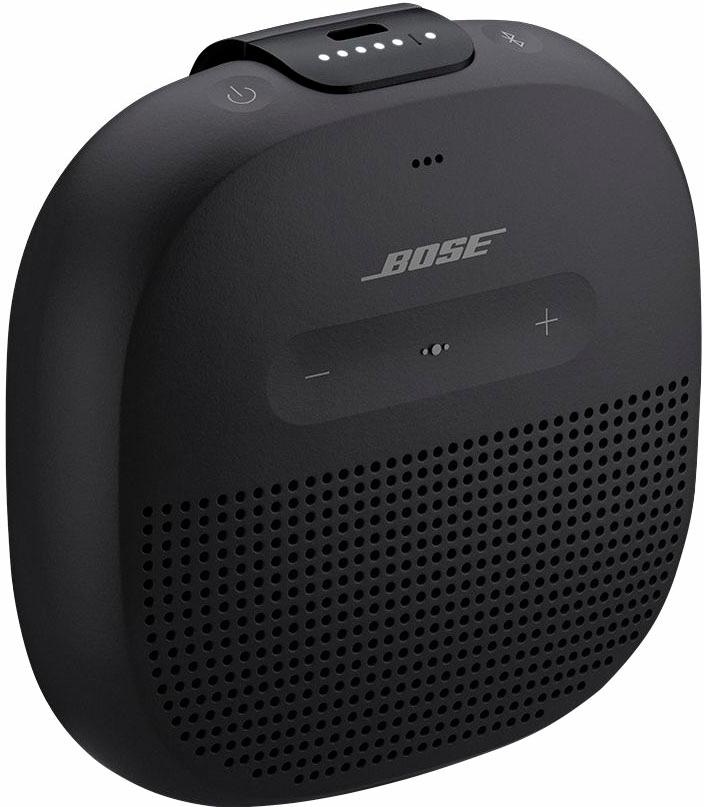 Bose Portable-Lautsprecher »SoundLink Micro tragbarer Lautsprecher«, (1 St.), Wasser- und Staubschutz (IP67),Partymodus: zwei Lautsprecher verbinden