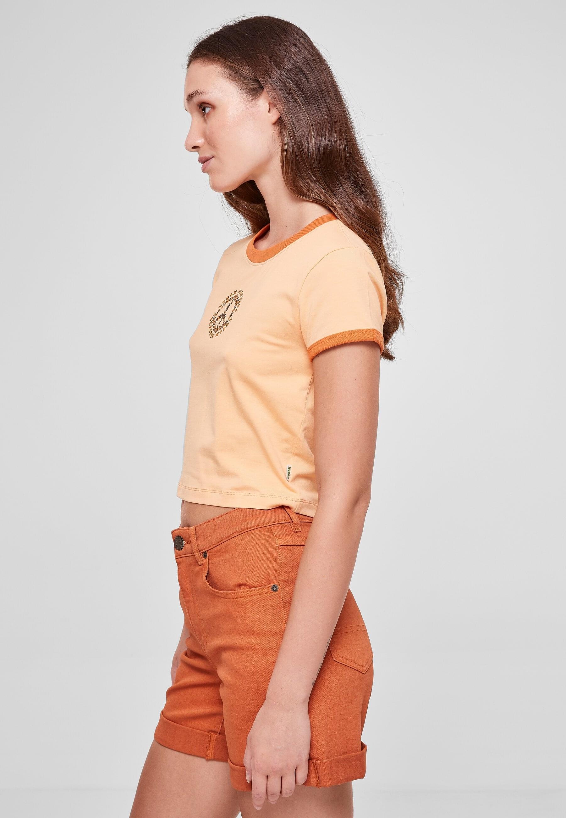 URBAN CLASSICS T-Shirt »Urban Classics Damen Ladies Stretch Jersey Cropped Tee«, (1 tlg.)