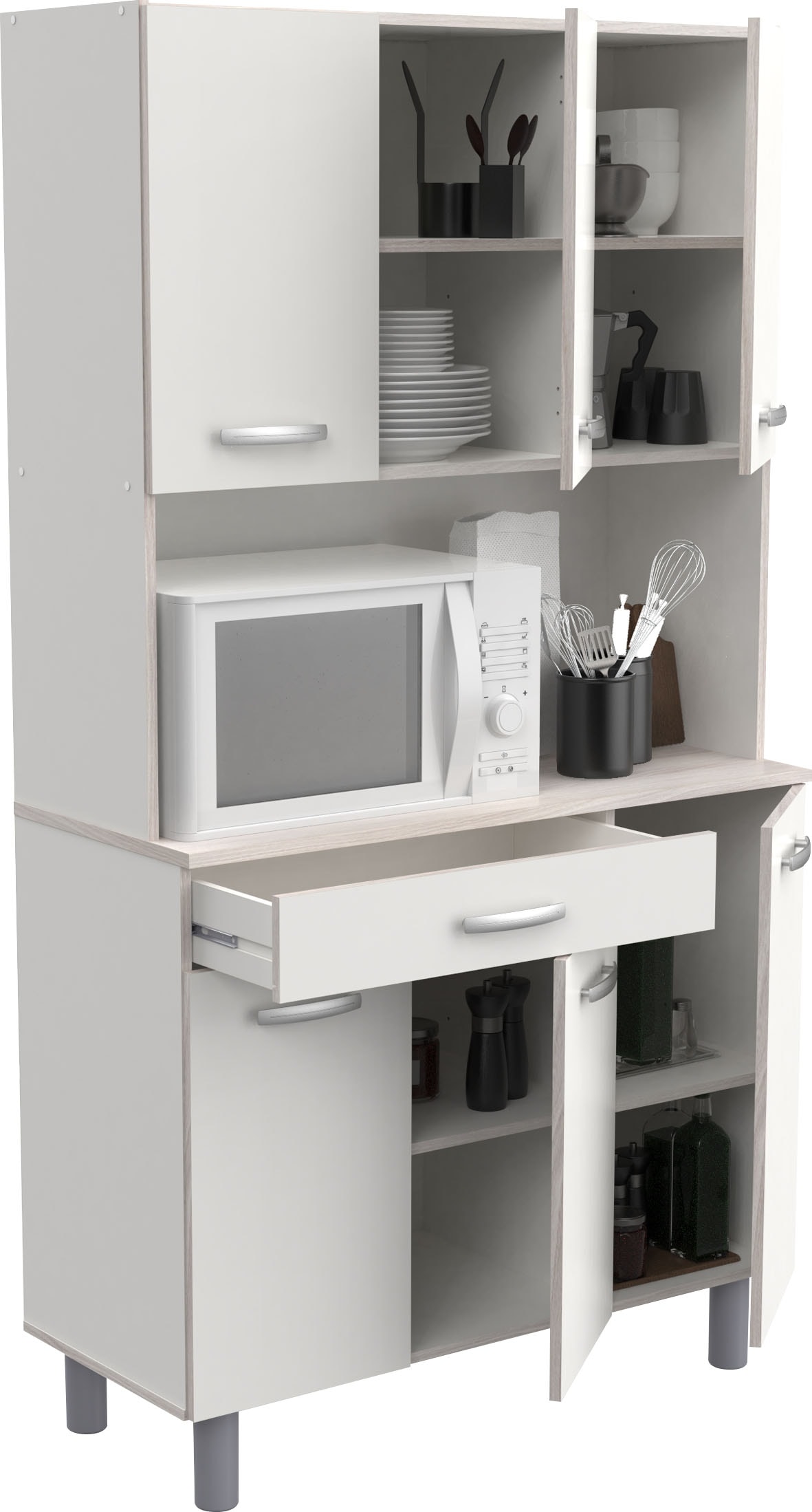 Demeyere GROUP Küchenbuffet »Pasta«, KUECHENBUFFET 6 TUERIG/1 SCHUBLADEN