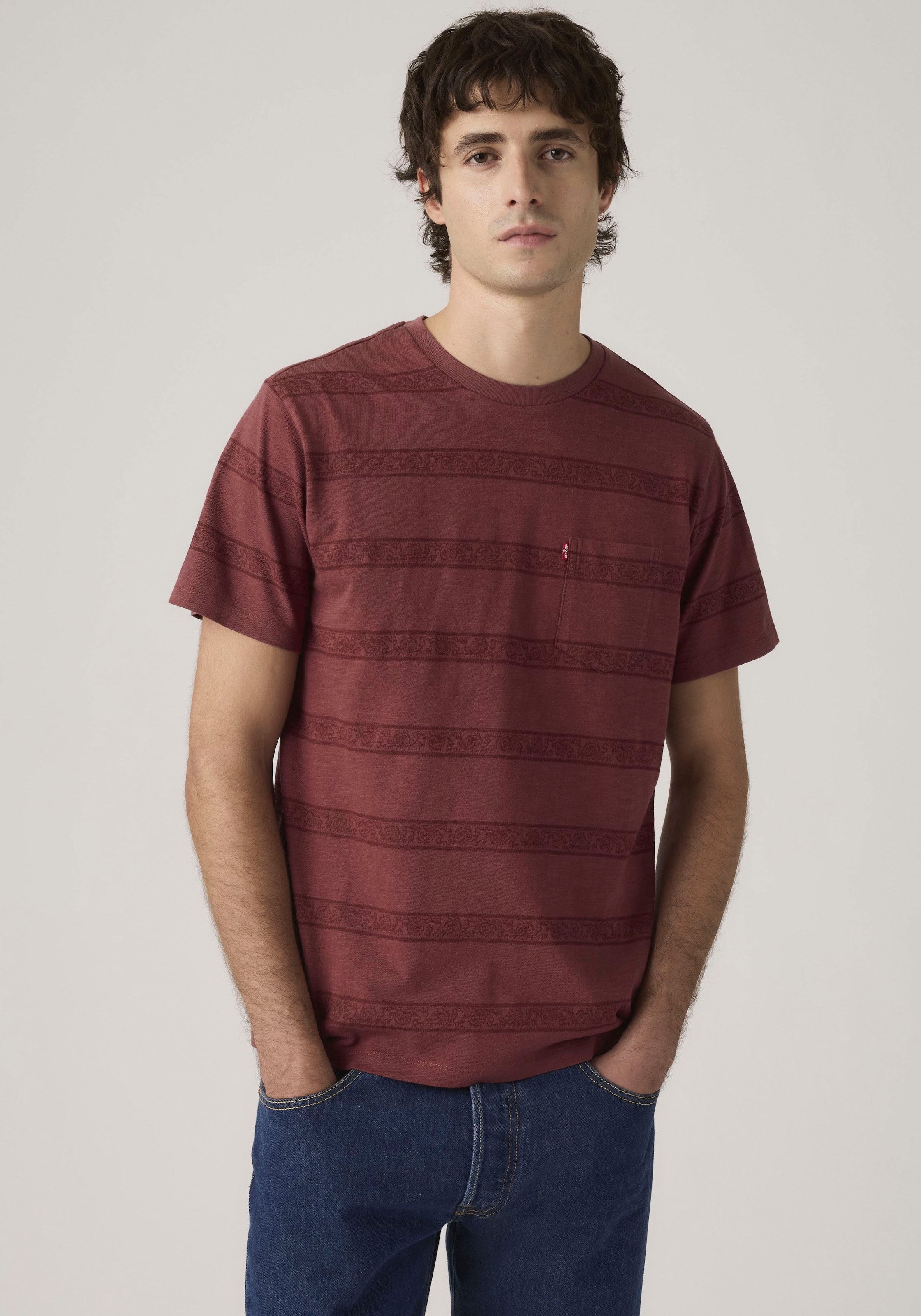 Levis T-Shirt "CLASSIC POCKET TEE MULTI-COLOR" günstig online kaufen