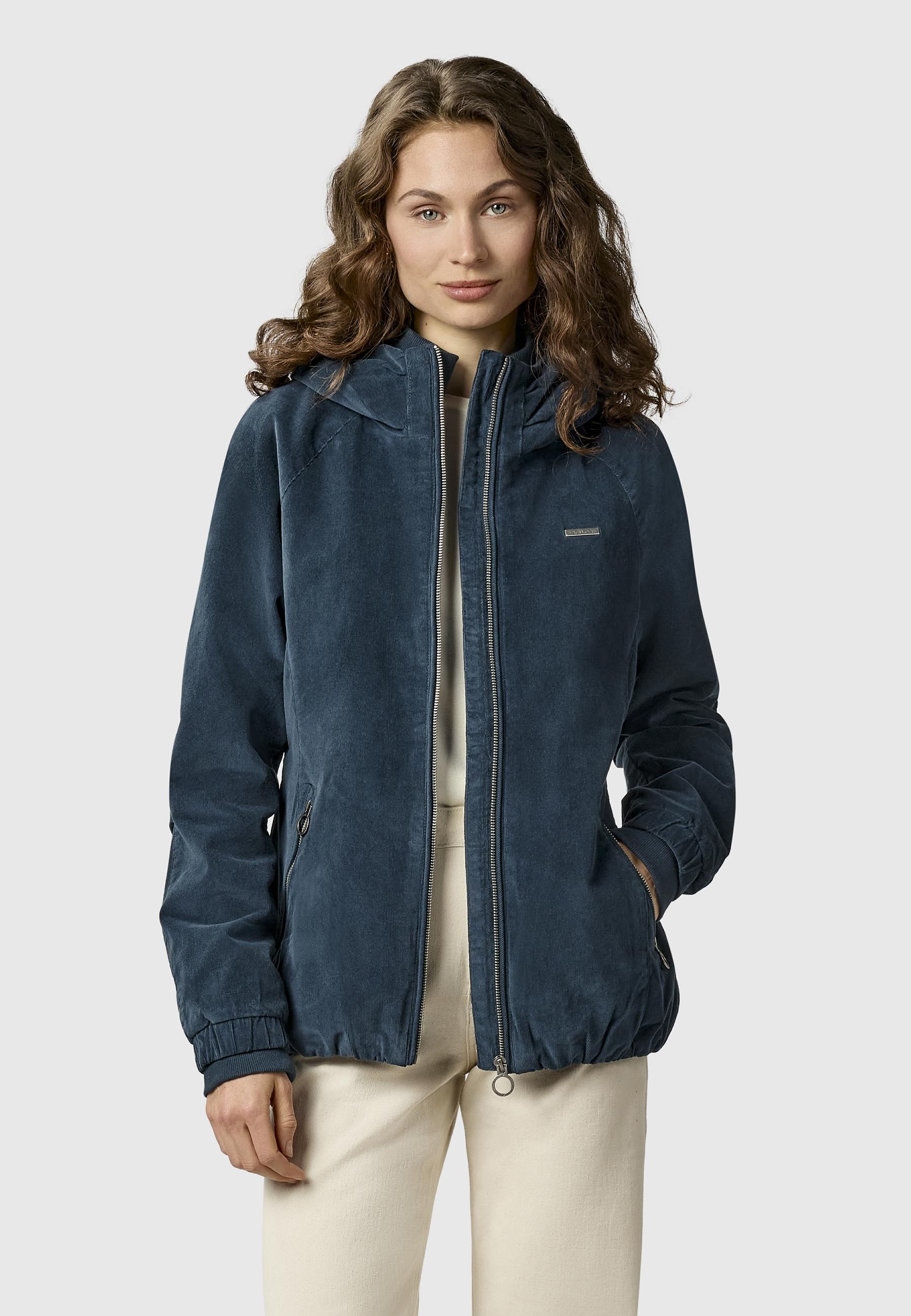 Ragwear Bomberjacke »Dizzie Cordy YOUMODO« mit Kapuze Cordjacke mit verstellbarer Kapuze