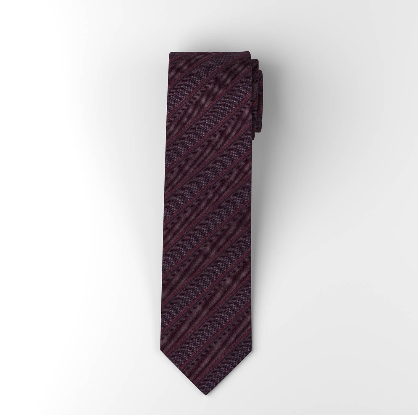 OLYMP Krawatte 6,5 cm, reine Seide, gestreift günstig online kaufen