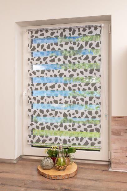 K-HOME Doppelrollo "Delphi" Lichtschutz ohne Bohren im Fixmaß günstig online kaufen