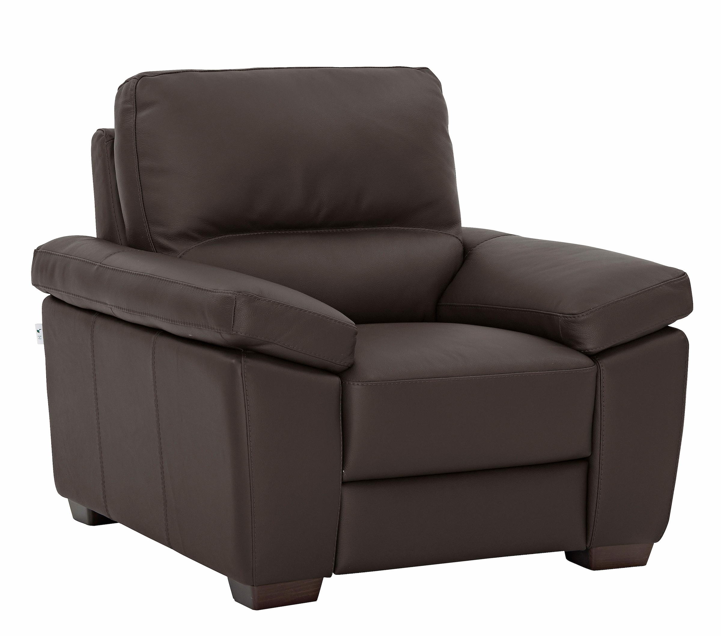 CALIA ITALIA Sessel »Gaia, hochwertiger, edler Ledersessel mit erstklassigem Sitzkomfort« in zwei hochwertigen Lederqualitäten