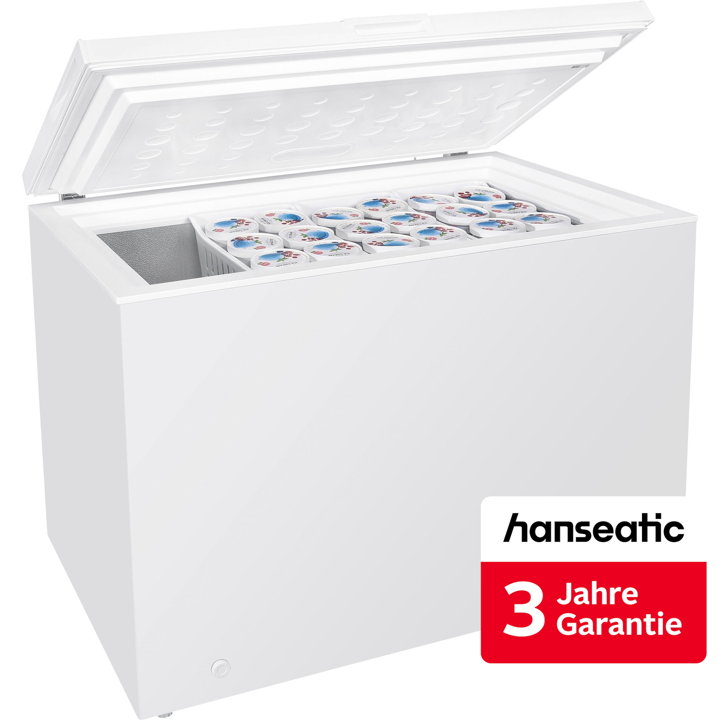 Hanseatic Gefriertruhe "HGT85102CE" 84,5 cm hoch 102,6 cm breit inkl. 3 Jahre Herstellergarantie
