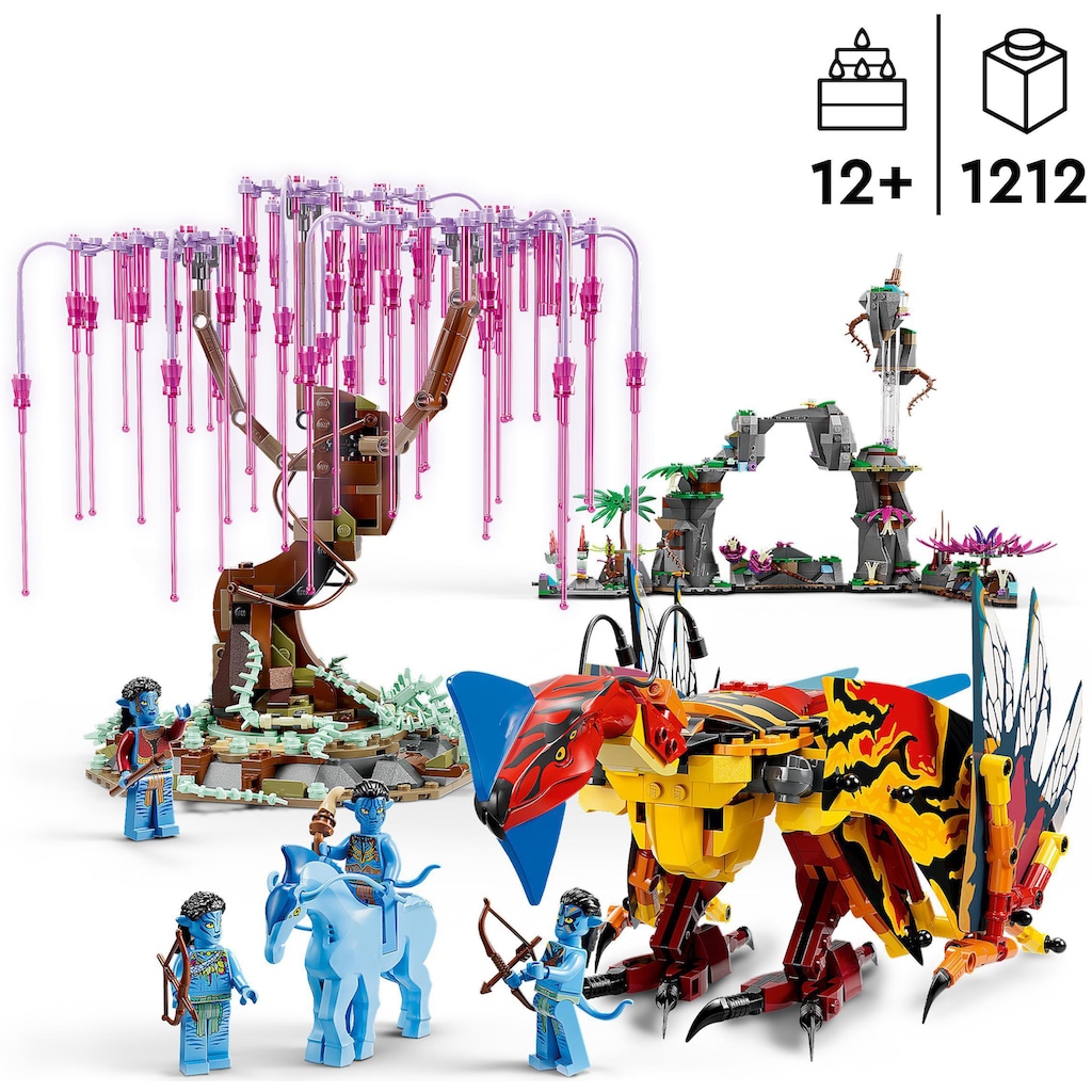 LEGO® Konstruktionsspielsteine »Toruk Makto und der Baum der Seelen (75574), LEGO® Avatar«, (1212 St.), Made in Europe
