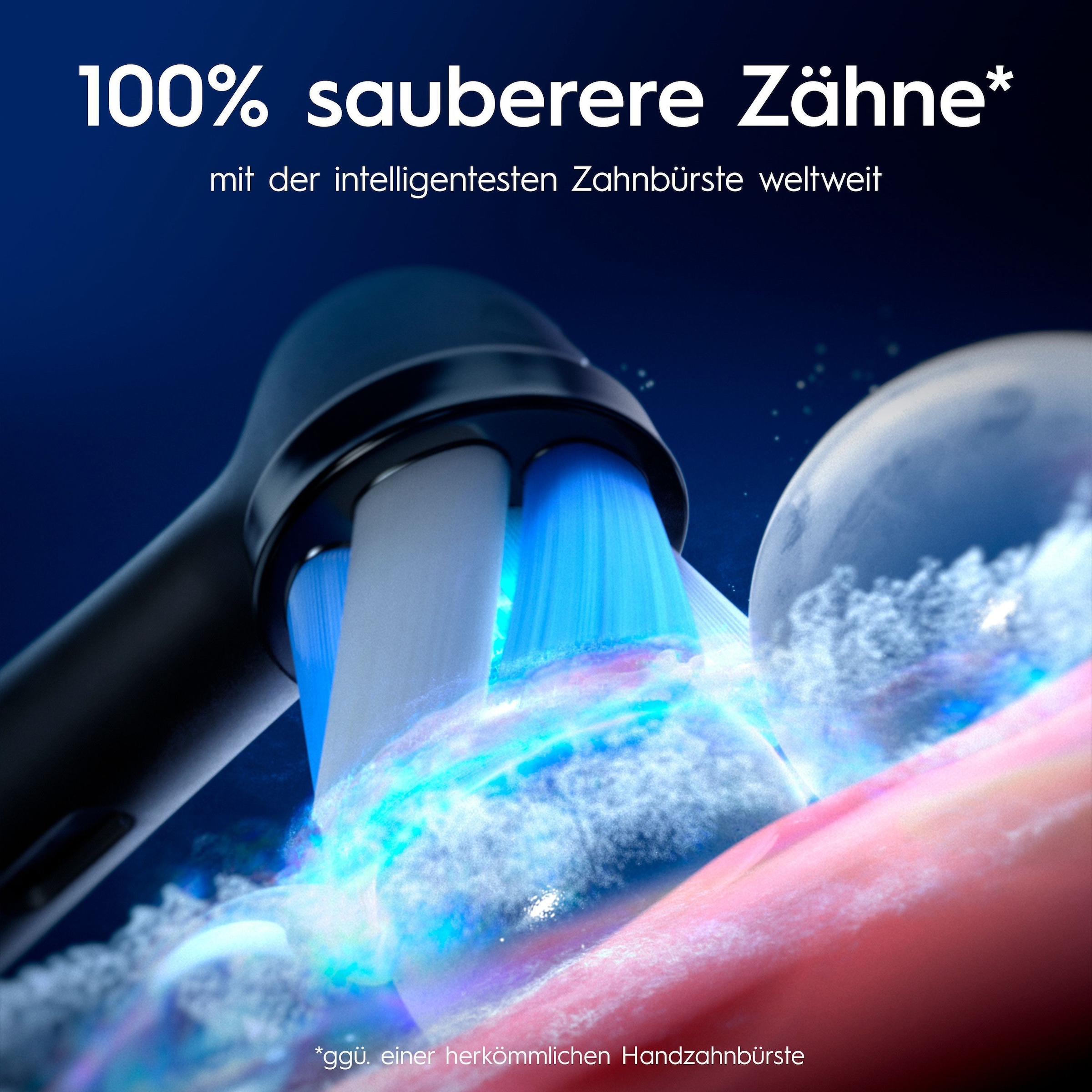 Oral-B Elektrische Zahnbürste »iO Series 10 Luxe Edition« 1 Stk. Aufsteckbürsten Magnet-Technologie