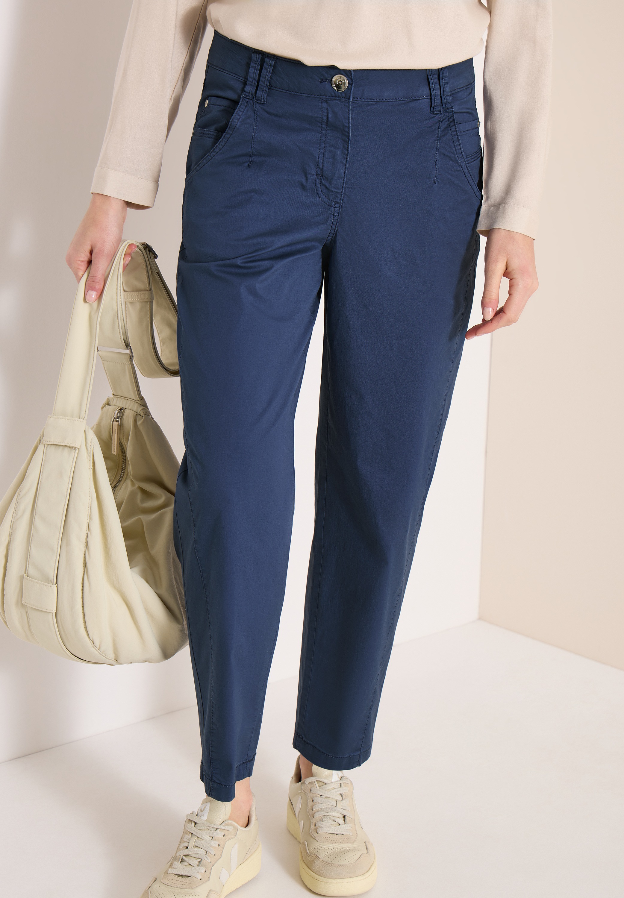 Cecil Comfort-fit-Jeans aus Baumwolle mit Stretchanteil günstig online kaufen