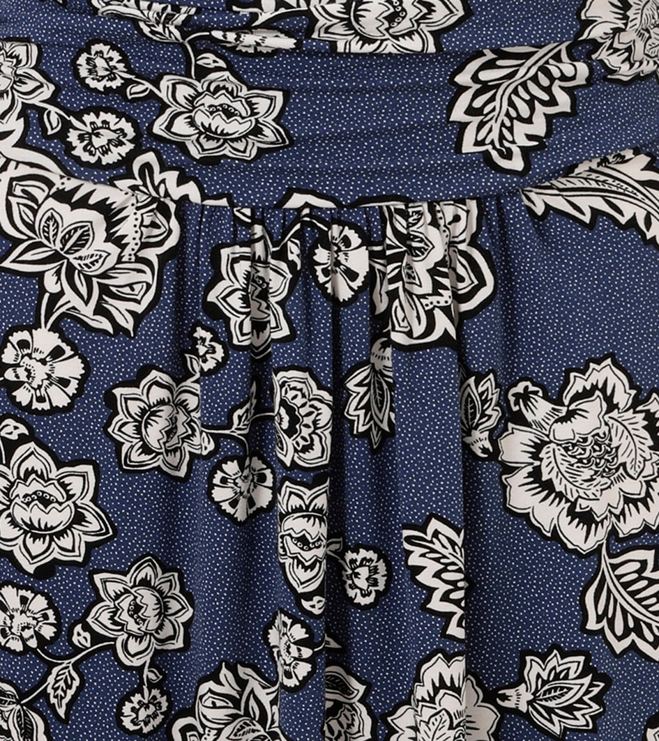 Aniston SELECTED Jerseykleid, mit abstrakter Blüten- und Blättermusterung - NEUE KOLLEKTION
