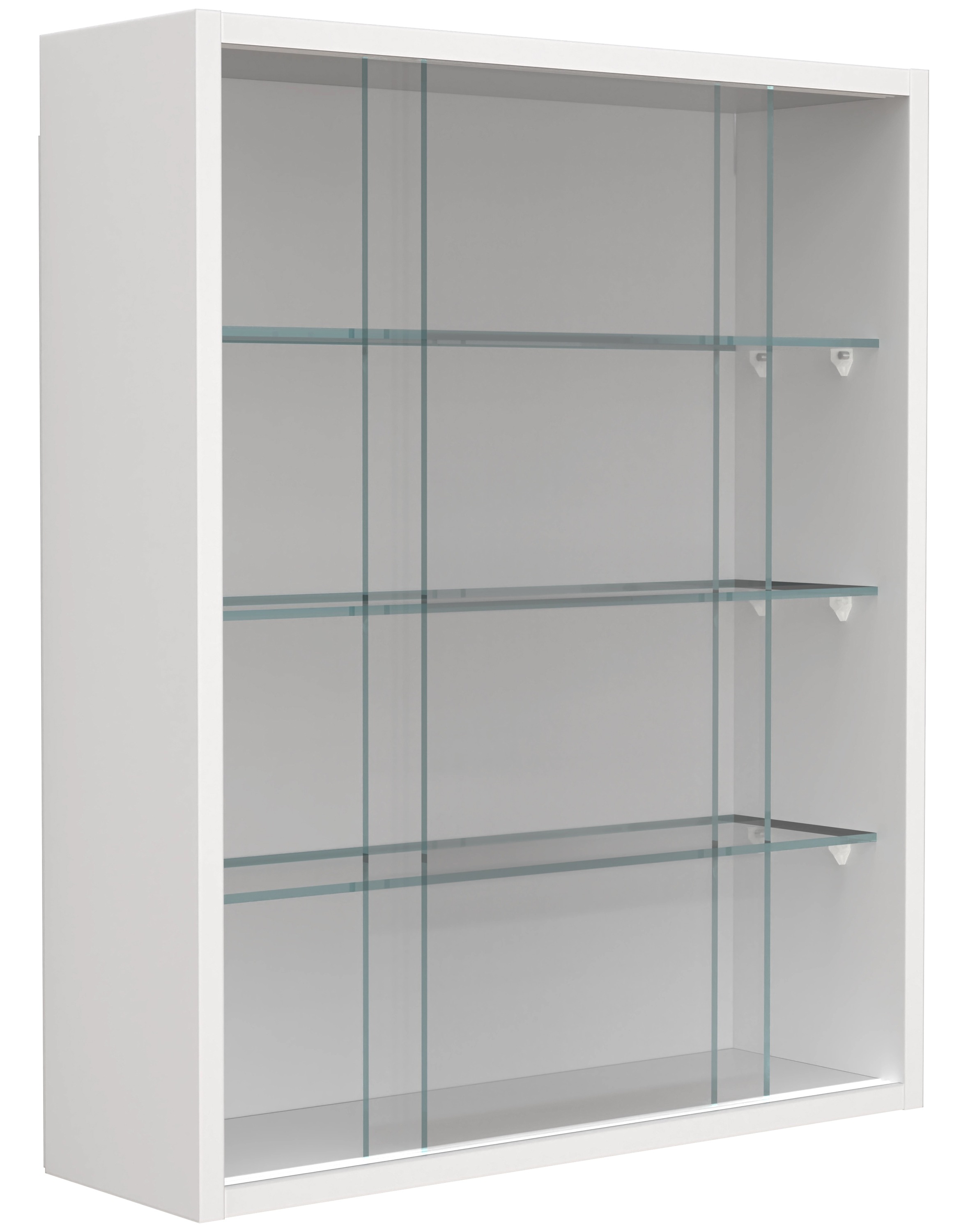 VCM Wandregal "Hängevitrine Wandvitrine Sammel Deko Drivalo M" 1 Stk. tlg.