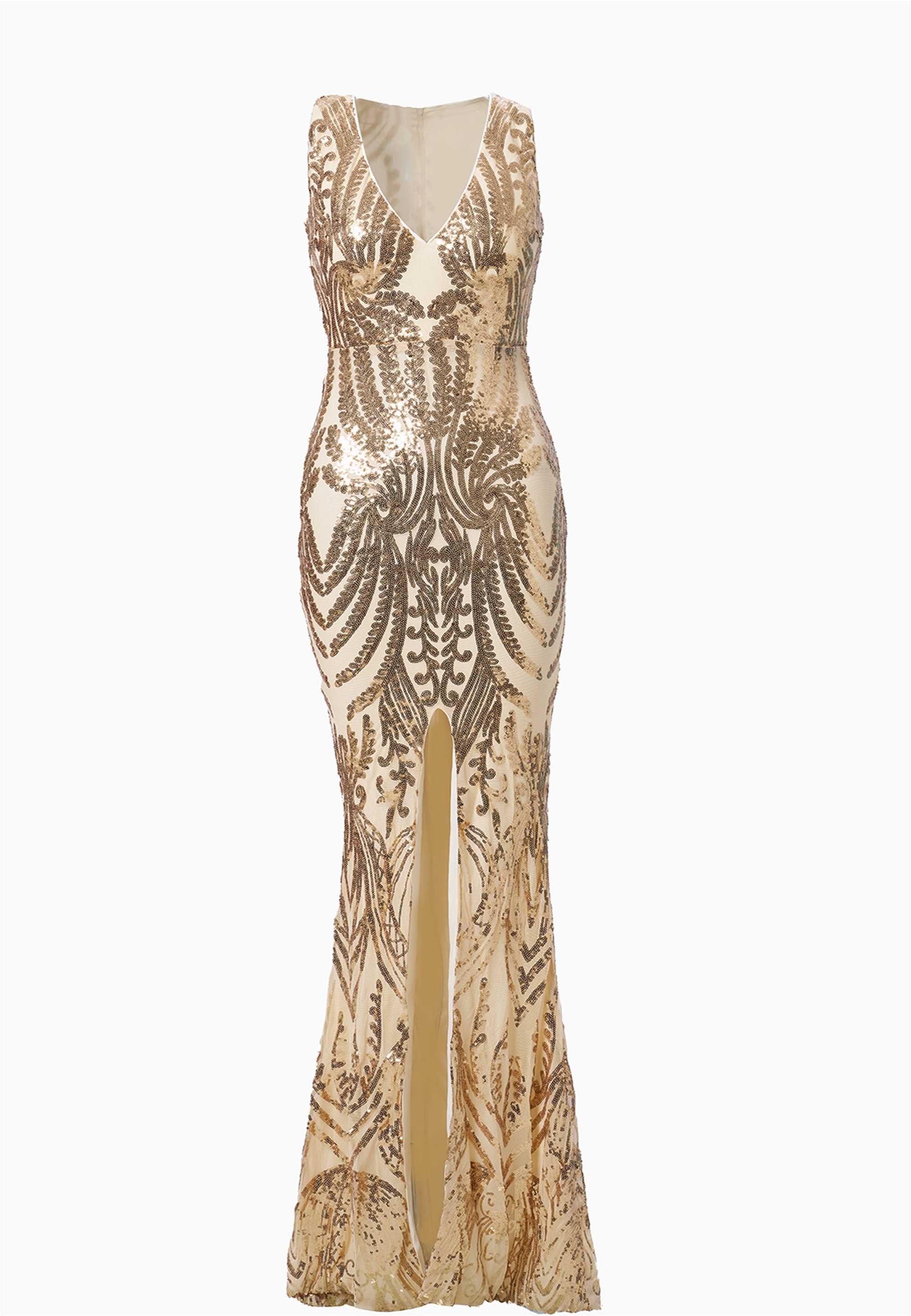 Moda Minx Jerseykleid »ALEALI«, mit glitzernden Ornamenten