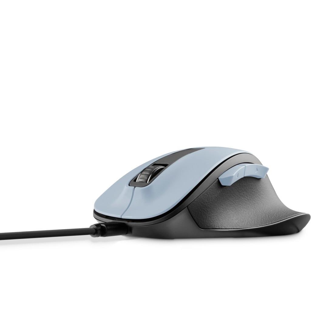 Hama ergonomische Maus »Optische 6 Tasten Funkmaus, ergonomisch, Rechtshänder, leise Tasten«, Funk