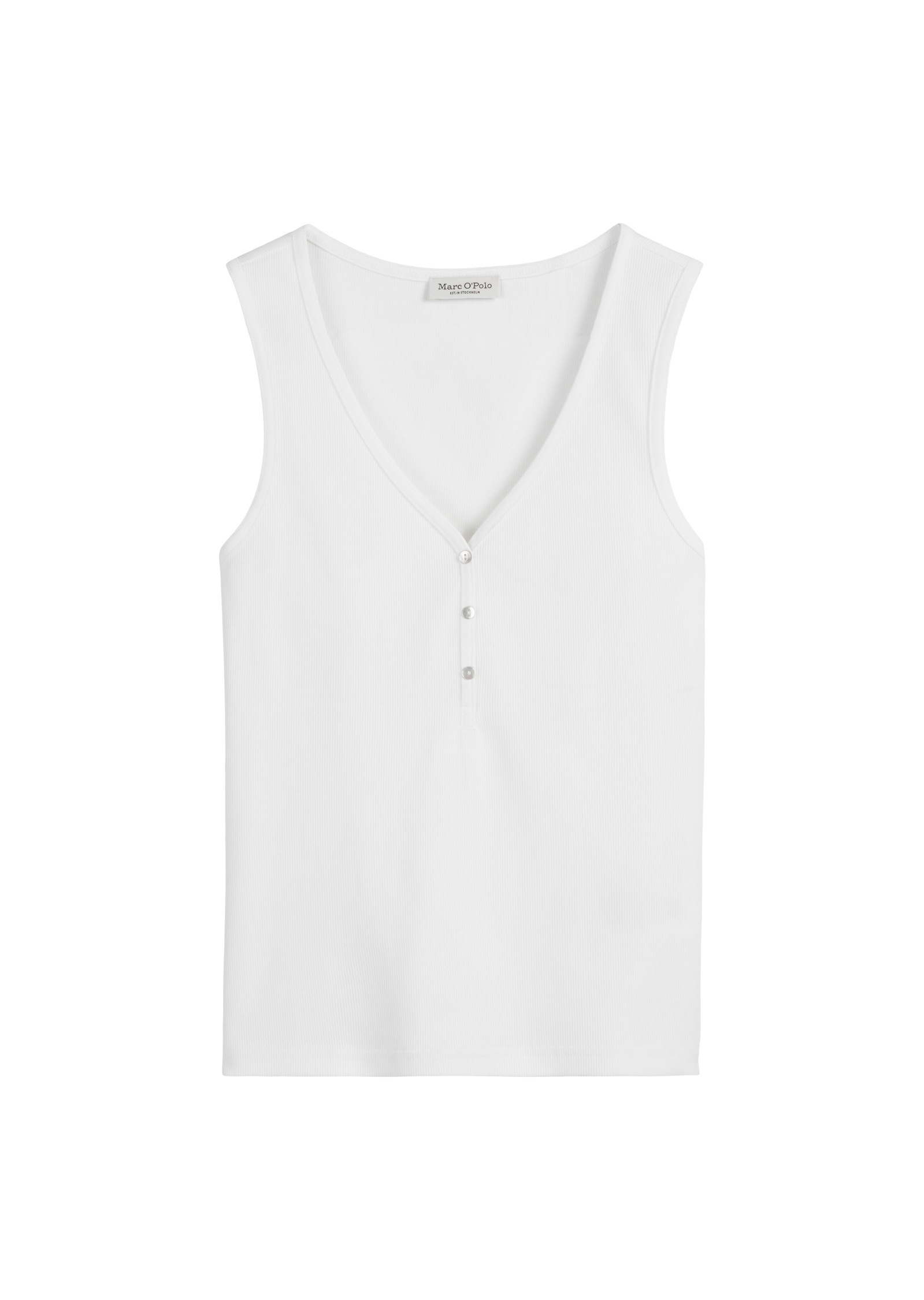 Marc O'Polo T-Shirt »mit Knopfleiste«