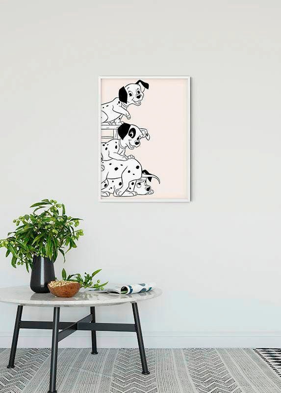 Komar Poster »101 Dalmatiner Playing«, Disney, Kinderzimmer, Schlafzimmer,  Wohnzimmer | BAUR