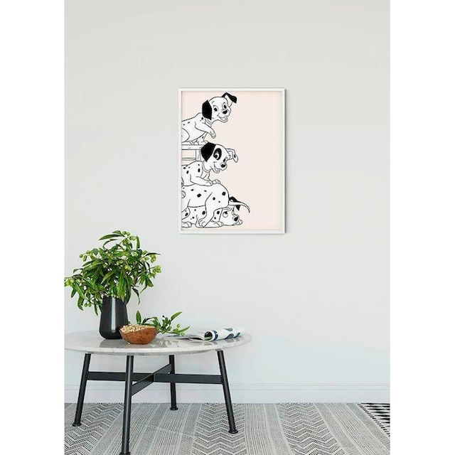 Komar Poster »101 Dalmatiner Playing«, Disney, Kinderzimmer, Schlafzimmer,  Wohnzimmer | BAUR