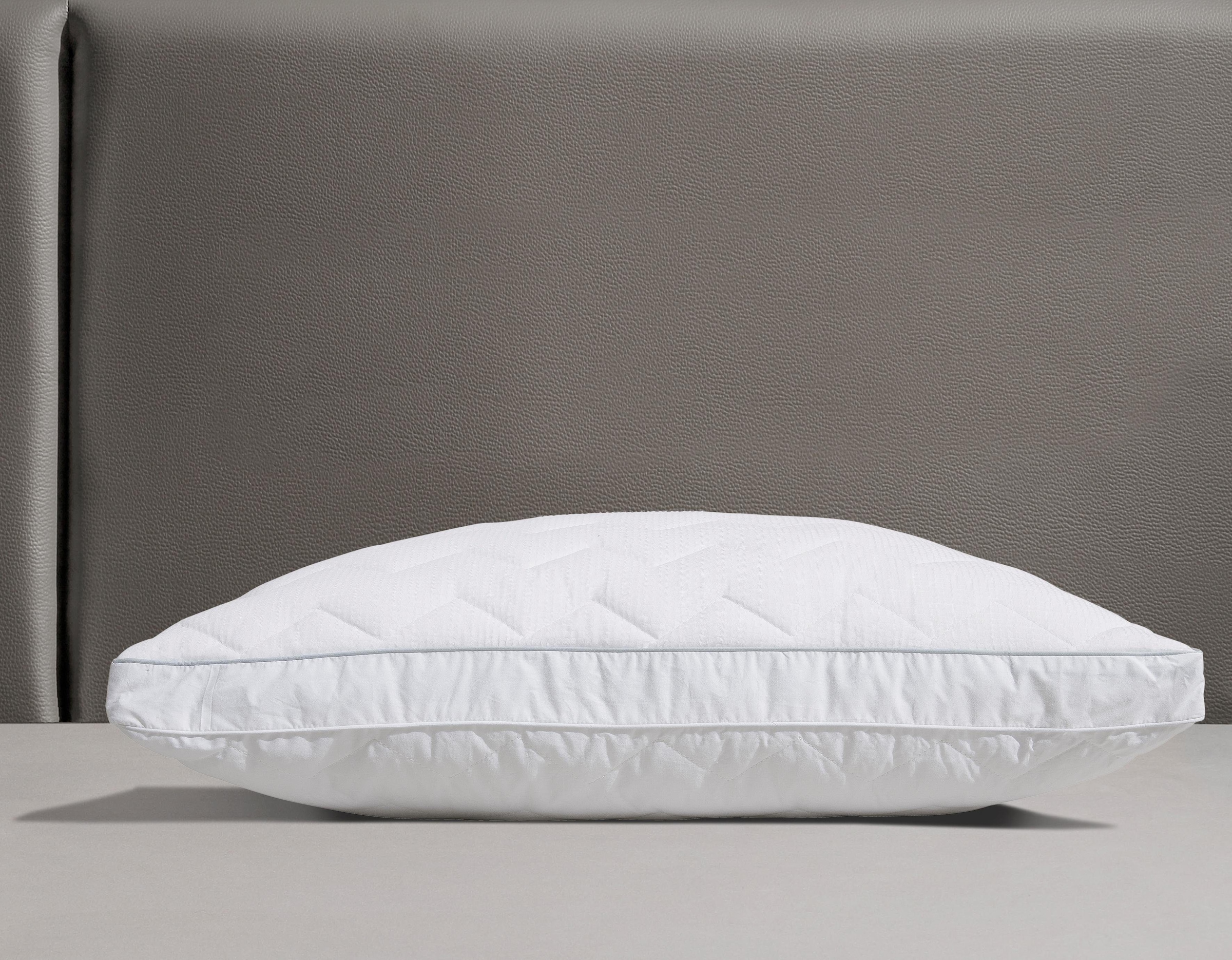 DELAVITA Kunstfaserkopfkissen »Onyx II«, Füllung: 3D Polar Soft, Bezug: Baumwolle, (1 St.), atmungsaktiv und sorg für einen erholsamen Schlaf