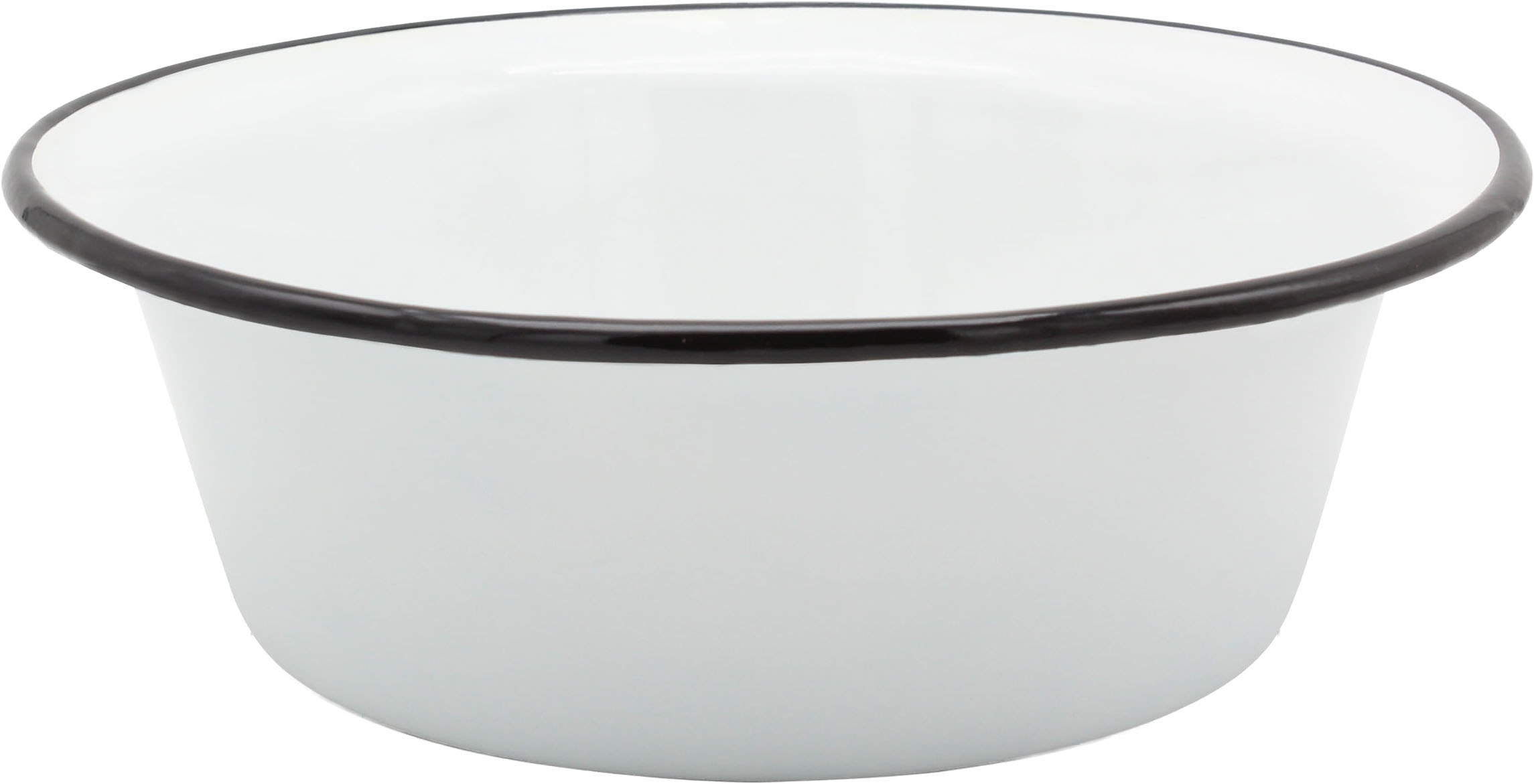 KRÜGER Schüssel "Emaille-Schüssel", Ø 20cmweiß, Schüsseln, emailliert, geruchsneutral, geschmacksneutral, kratzfest, schnittfest