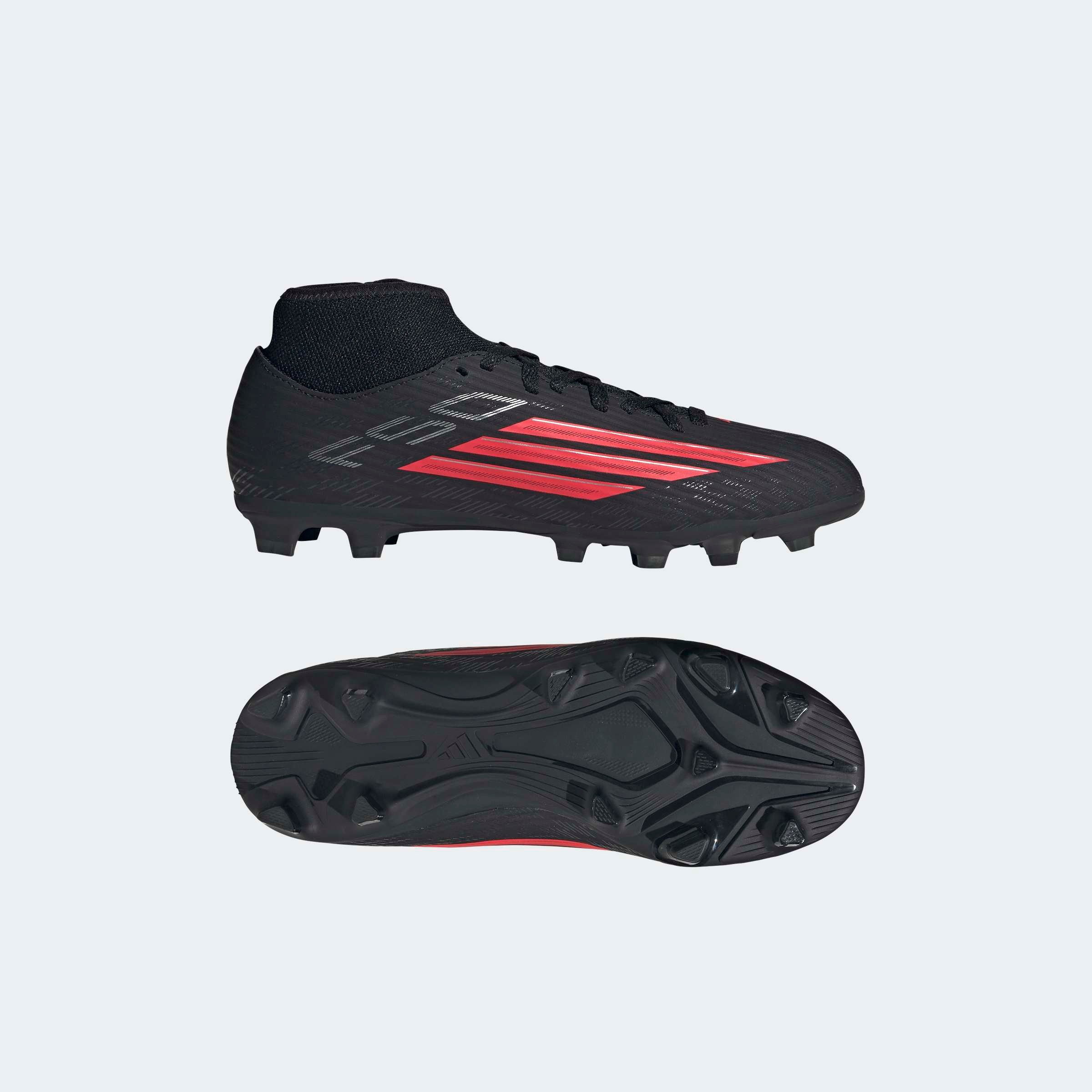 adidas Performance Fußballschuh »F50 CLUB MID FIRM GROUND/MULTI GROUND KIDS«  für viele verschiedene Böden geeignet, für Kinder & Jugendliche