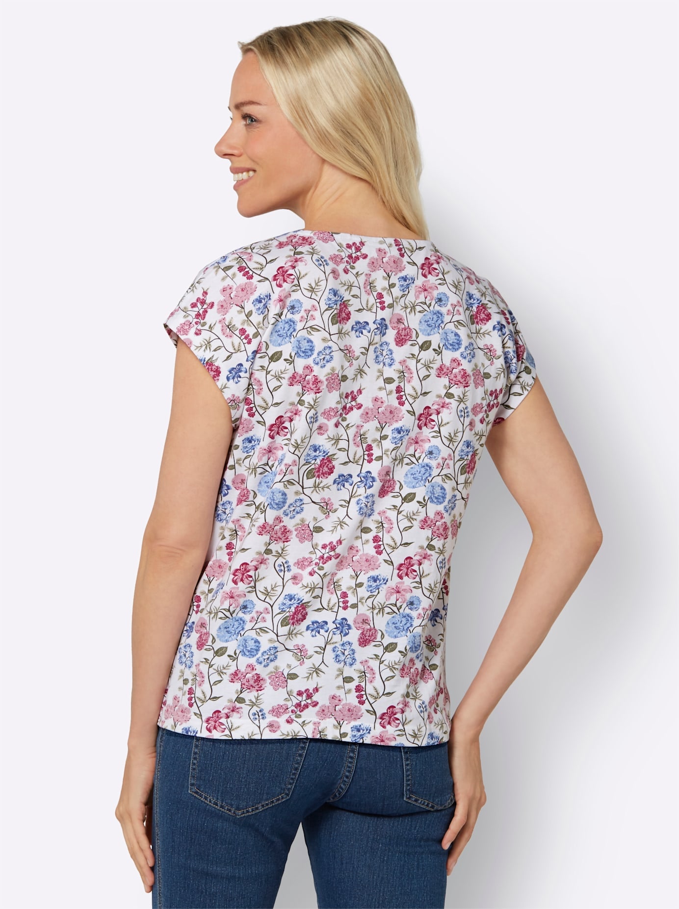 Classic Basics Kurzarmshirt »Druck-Shirt«, (1 tlg.)