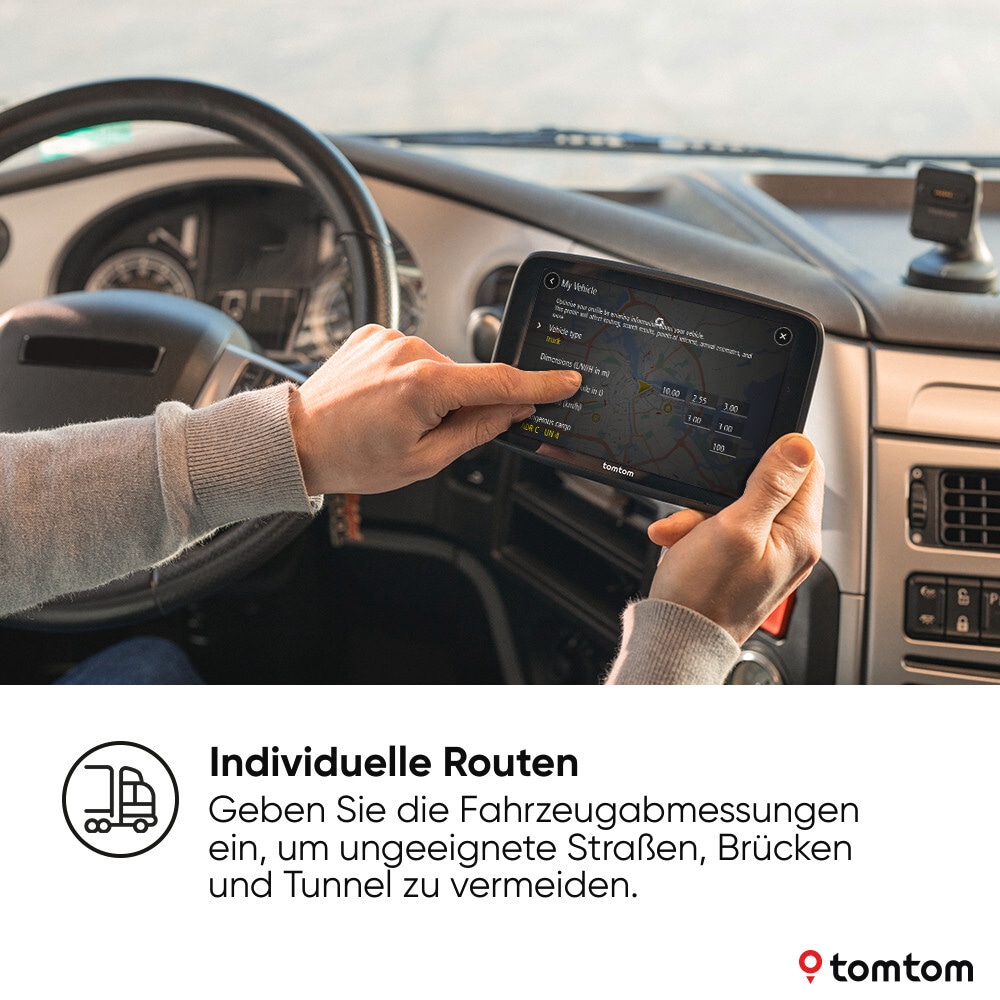 TomTom LKW-Navigationsgerät »GO Expert Plus EU 7«, (Weltweit)